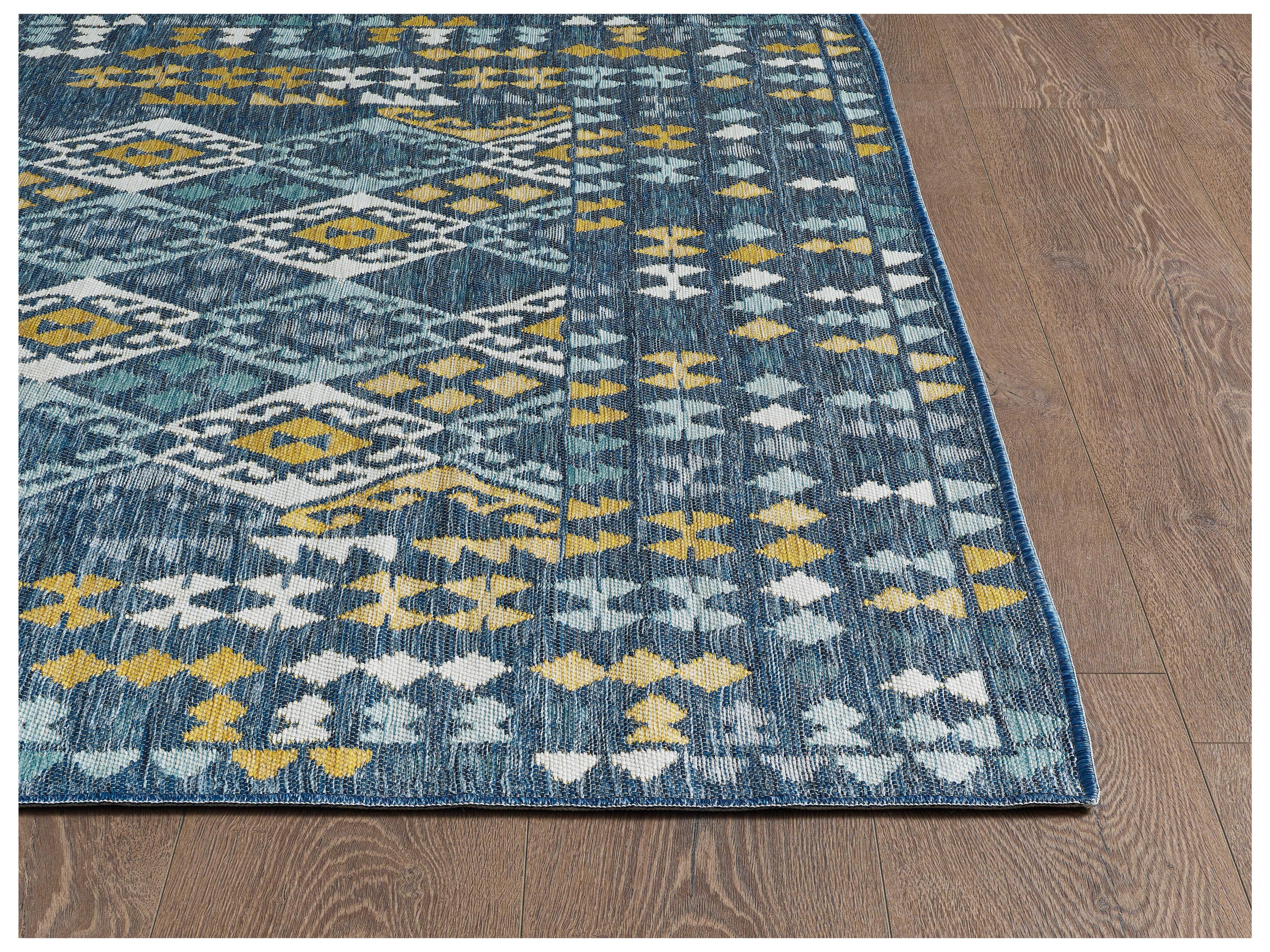 KAS Dahlia Bordered Area Rug
