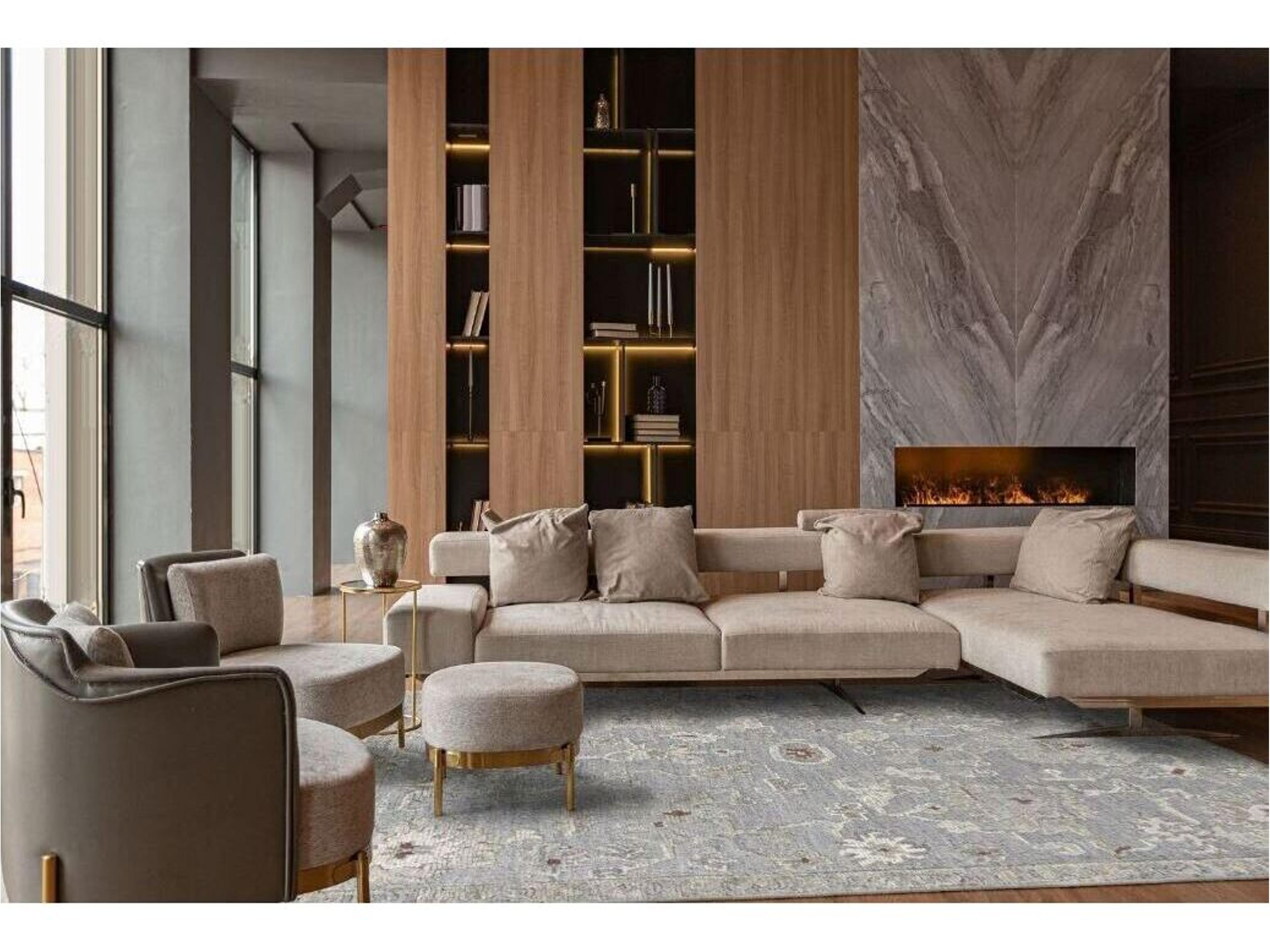 KAS Sophia Bordered Area Rug