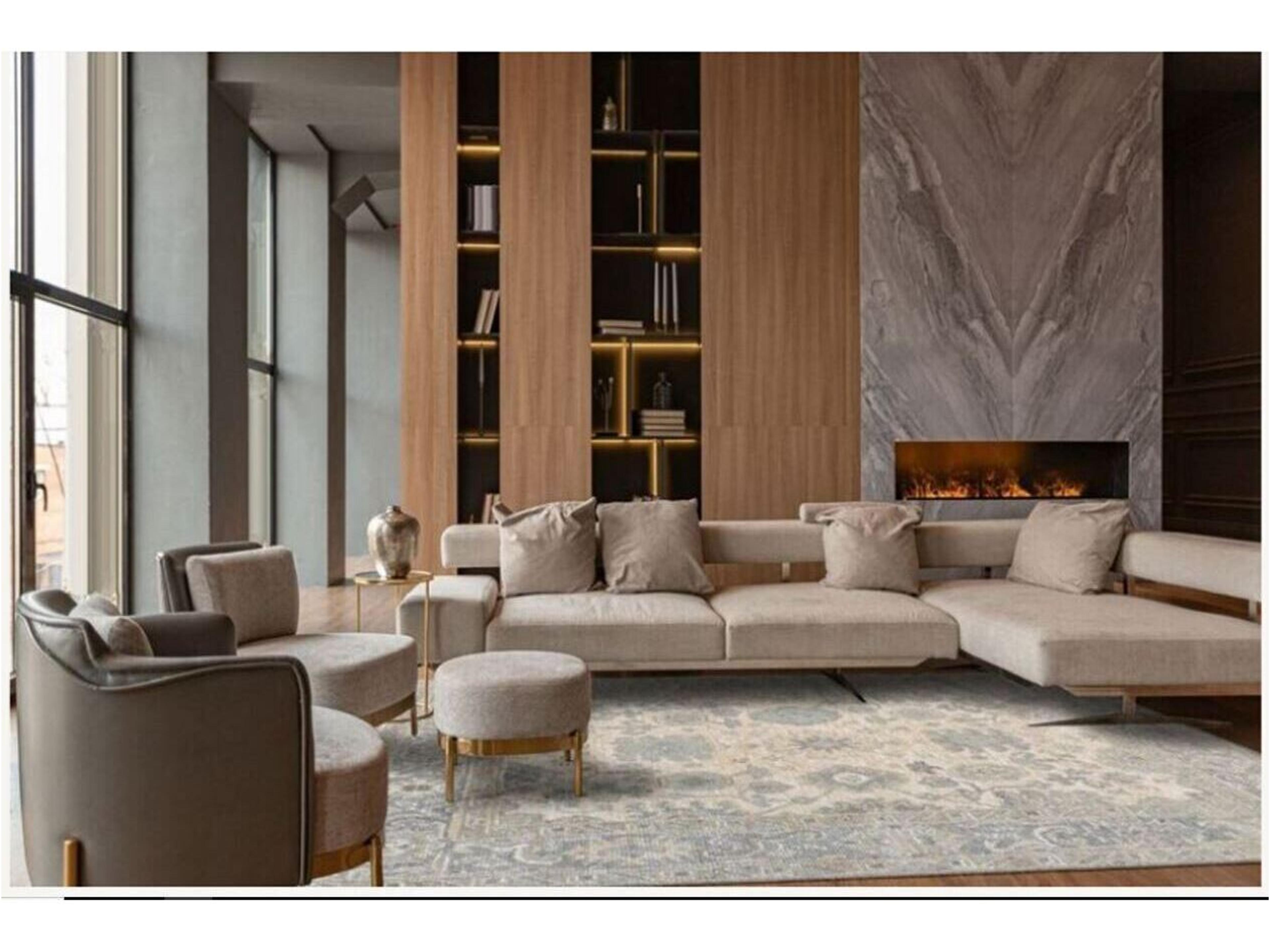 KAS Sophia Bordered Area Rug