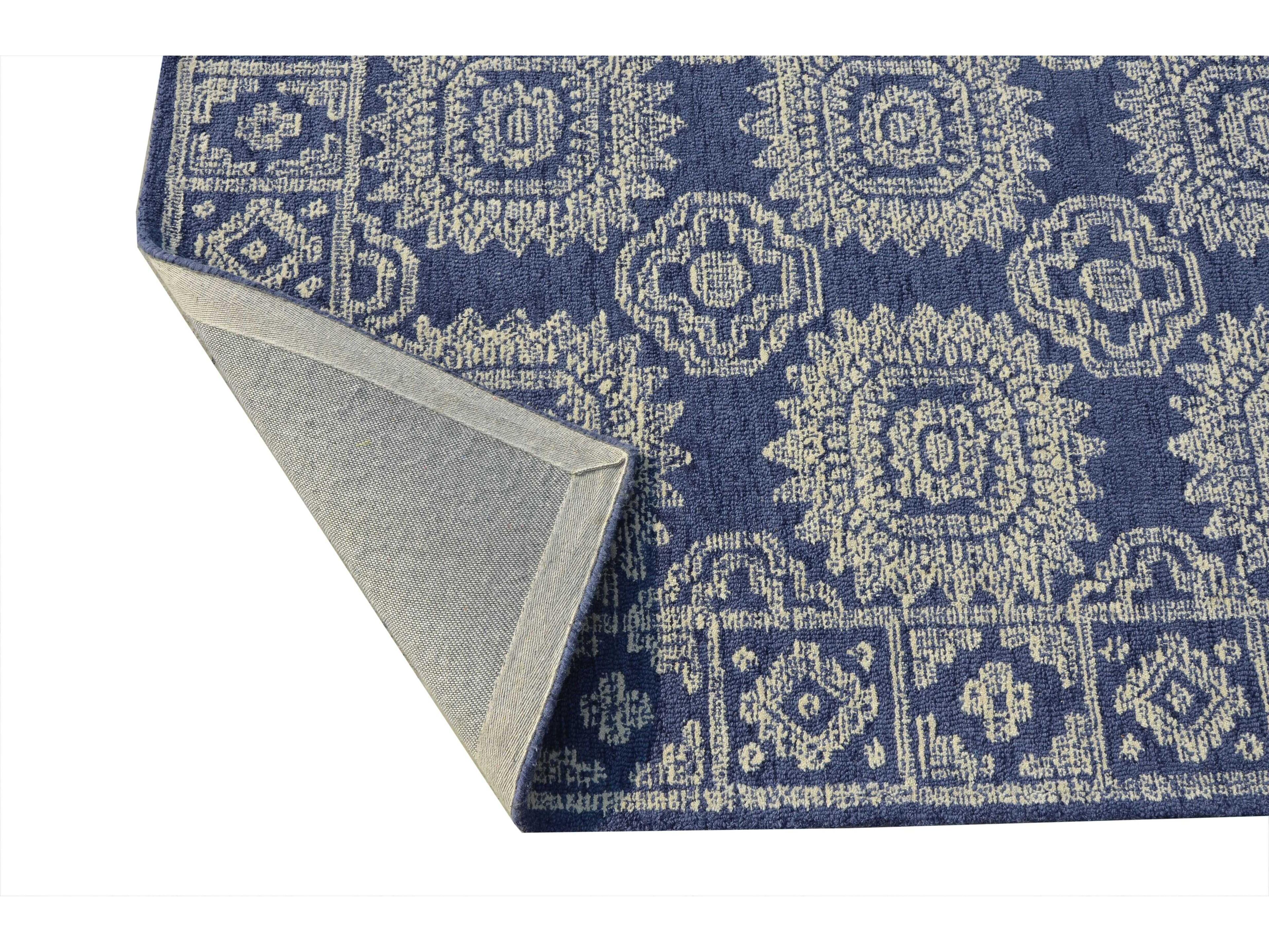 KAS Hudson Bordered Area Rug