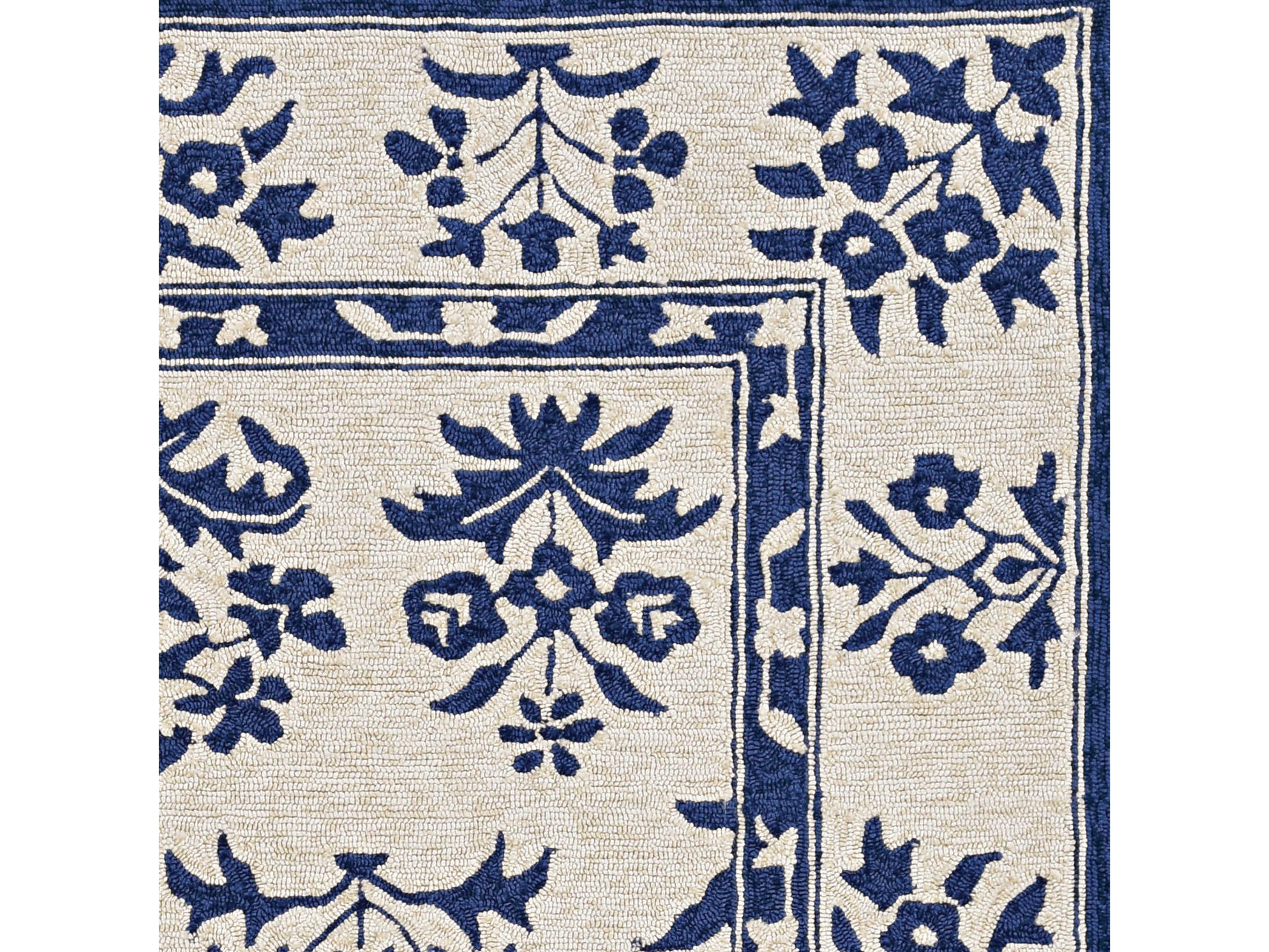 KAS Harbor Bordered Area Rug