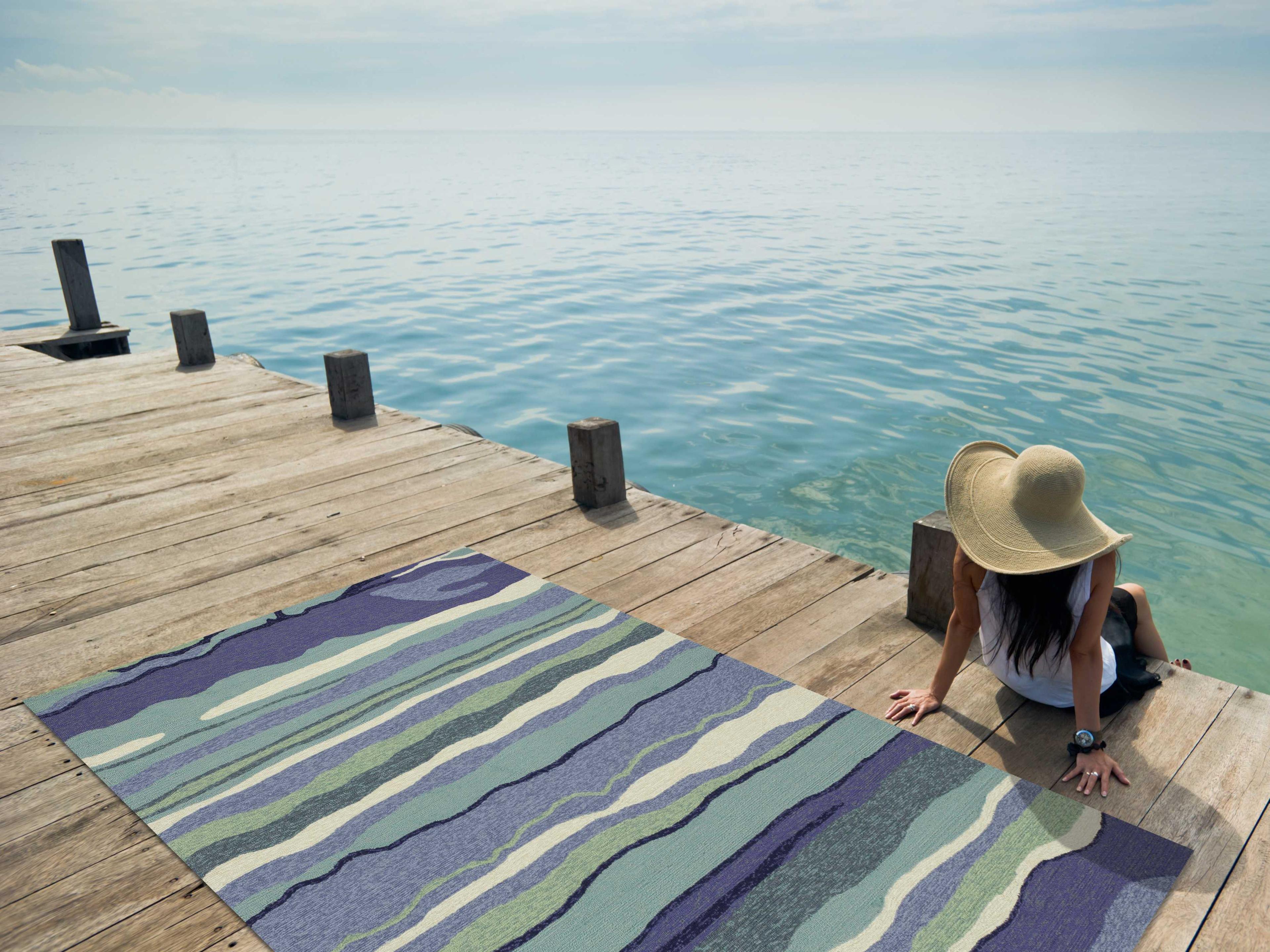 KAS Harbor Abstract Area Rug