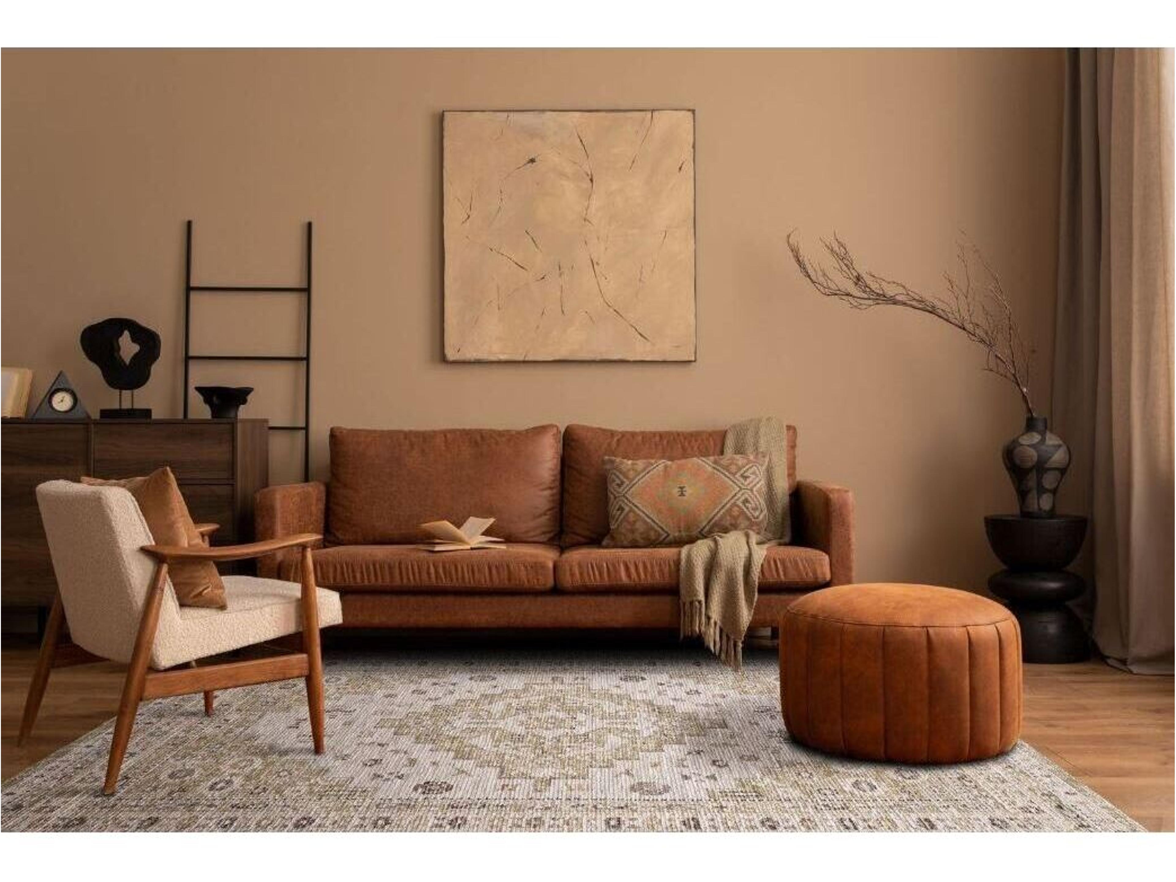 KAS Mira Bordered Runner Area Rug