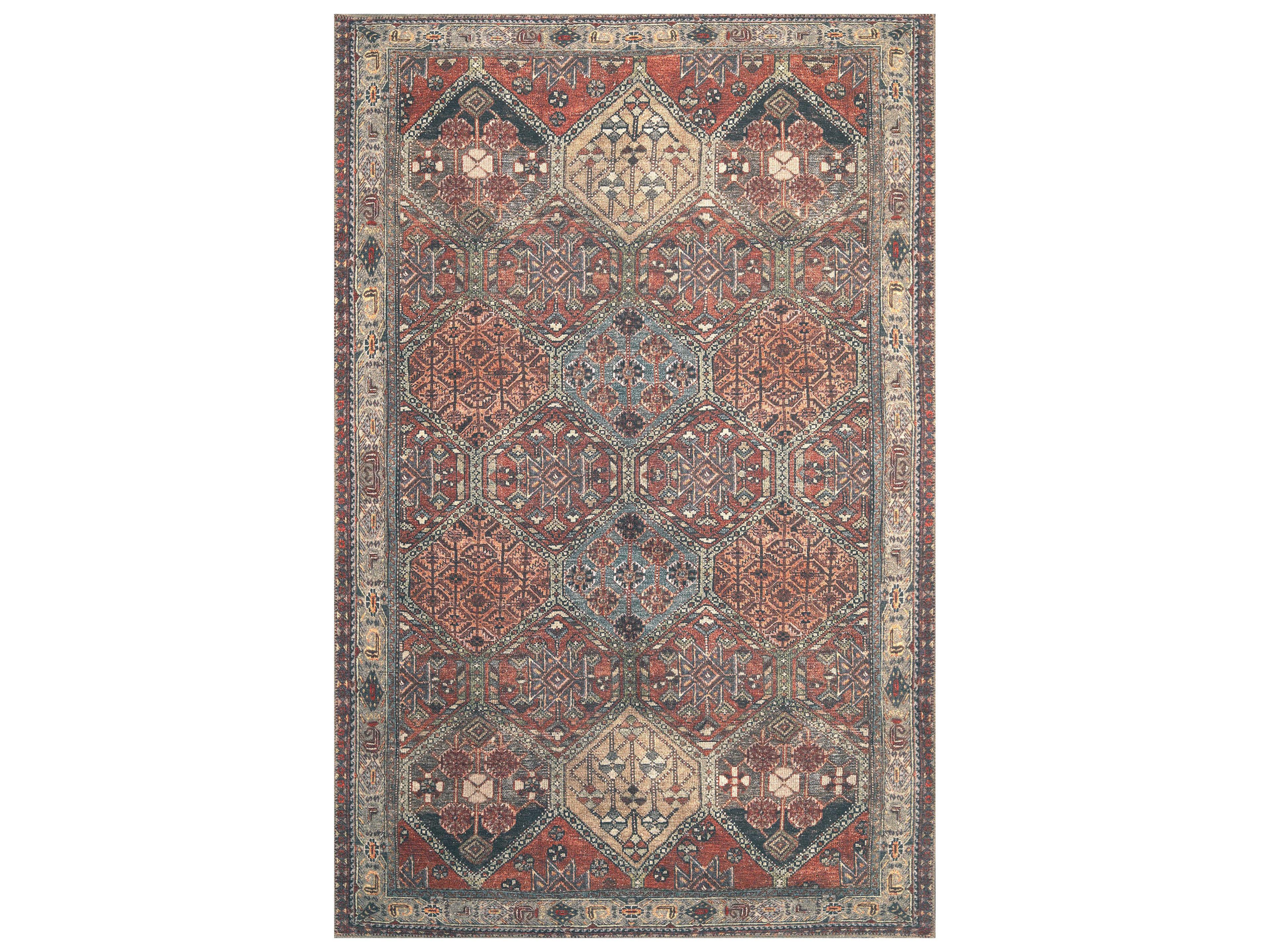 London Bordered Area Rug