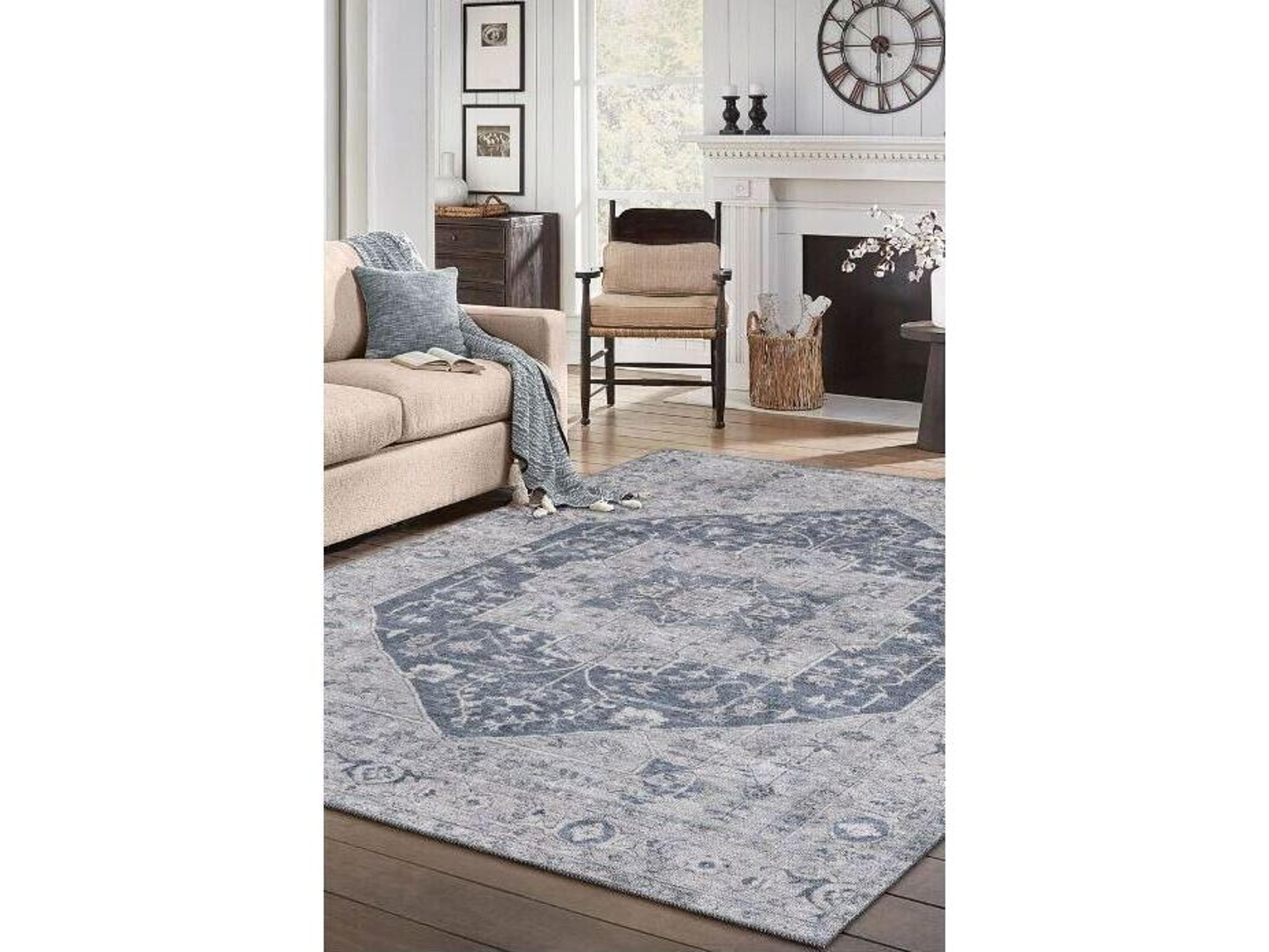 KAS London Bordered Area Rug