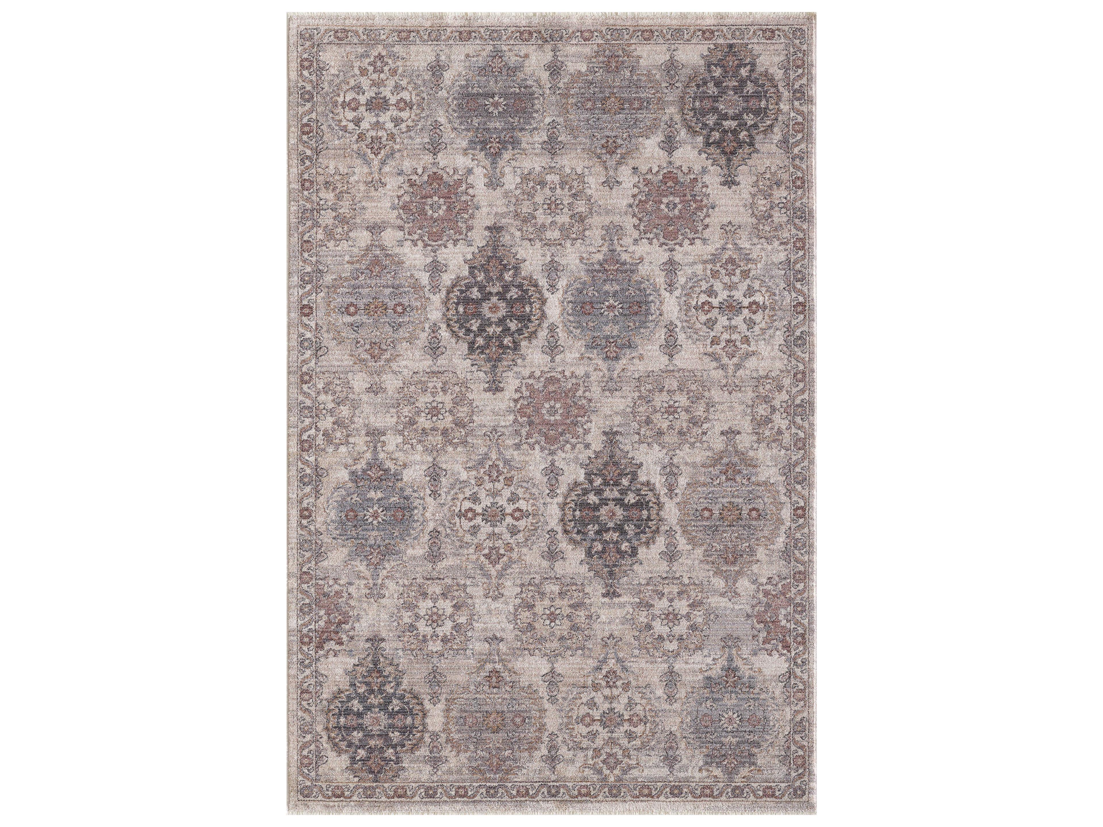 Adele Damask Area Rug