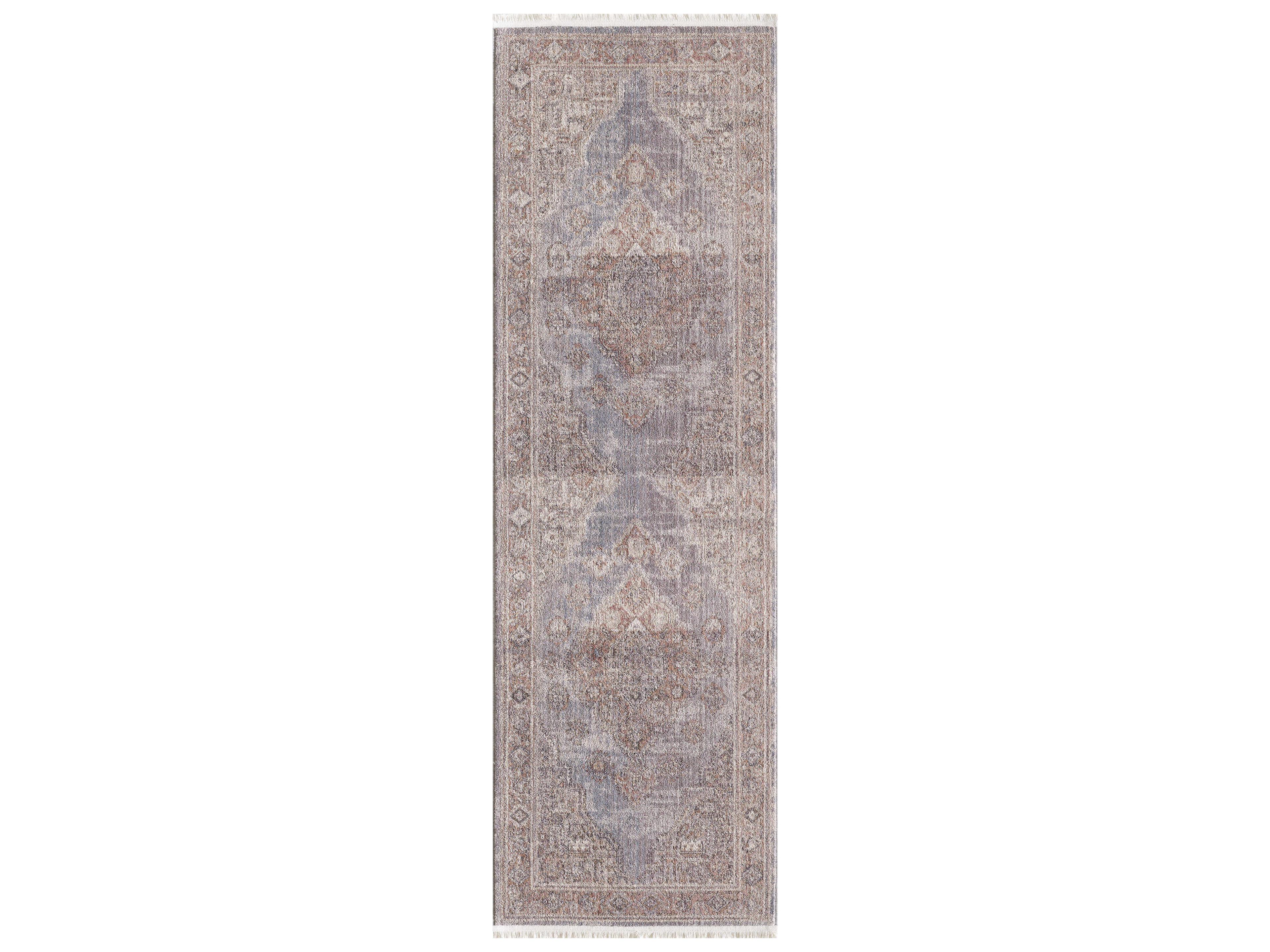 Adele Bordered Runner Area Rug
