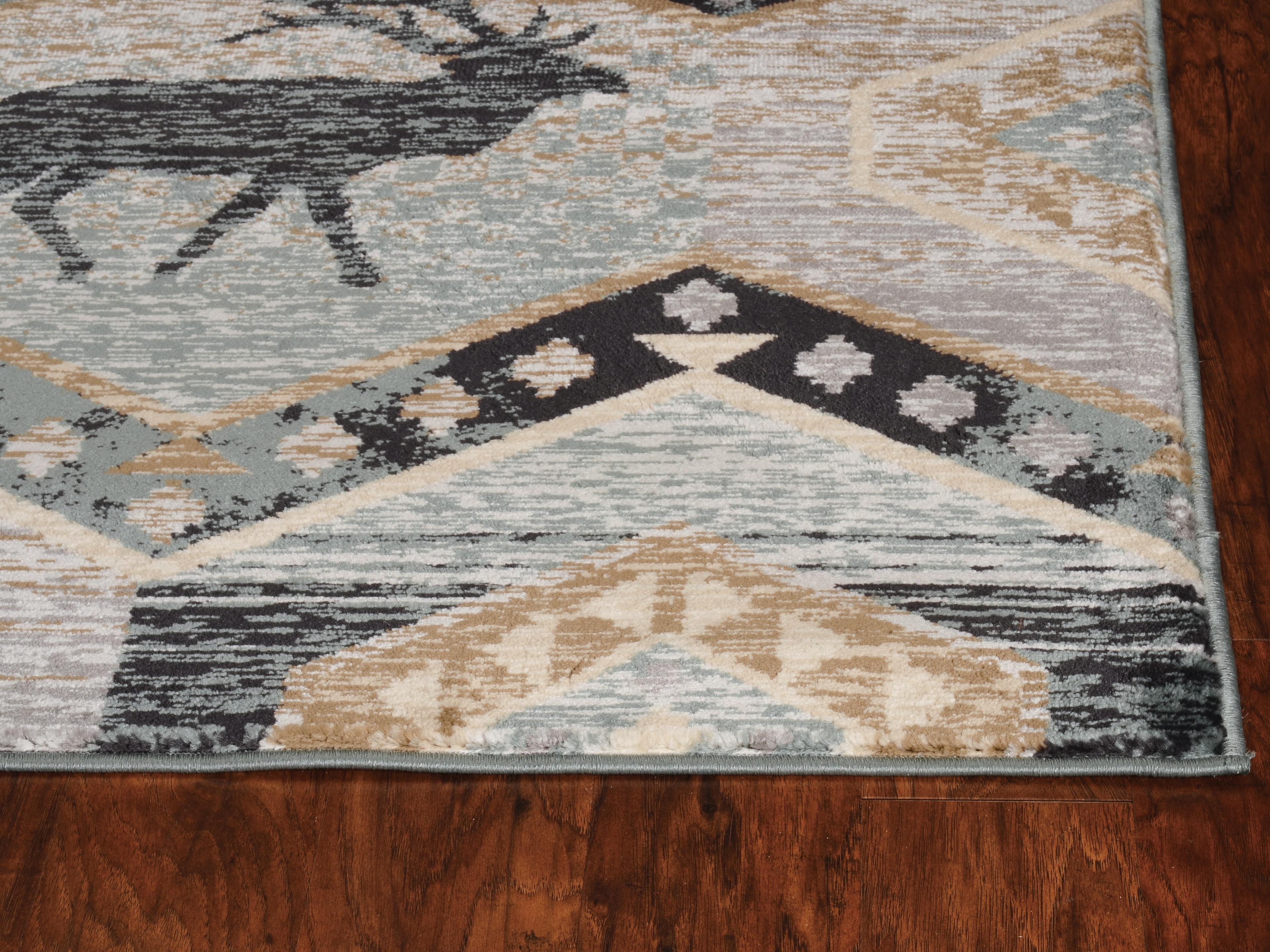 KAS Chester Animal Print Area Rug