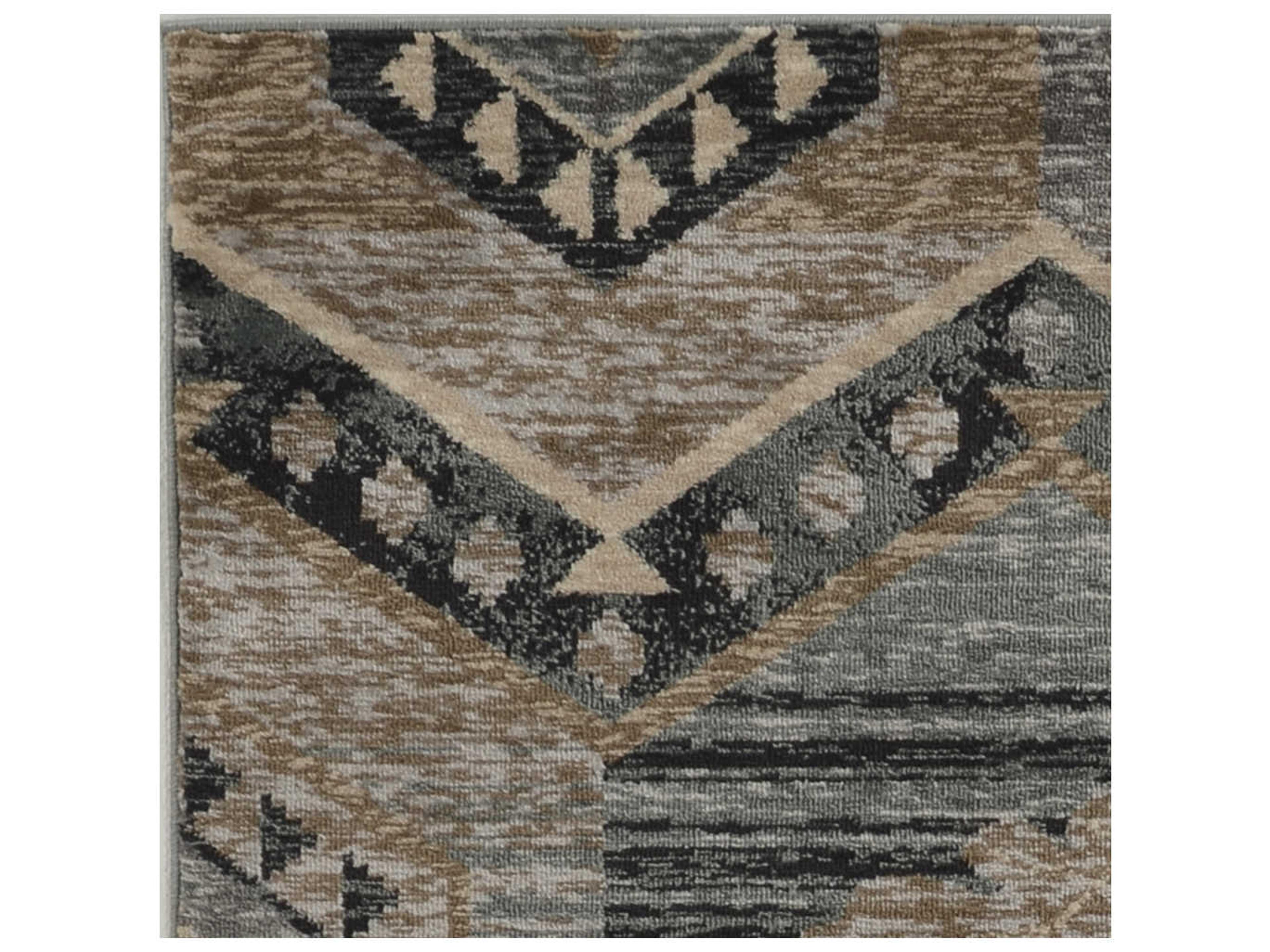KAS Chester Animal Print Runner Area Rug
