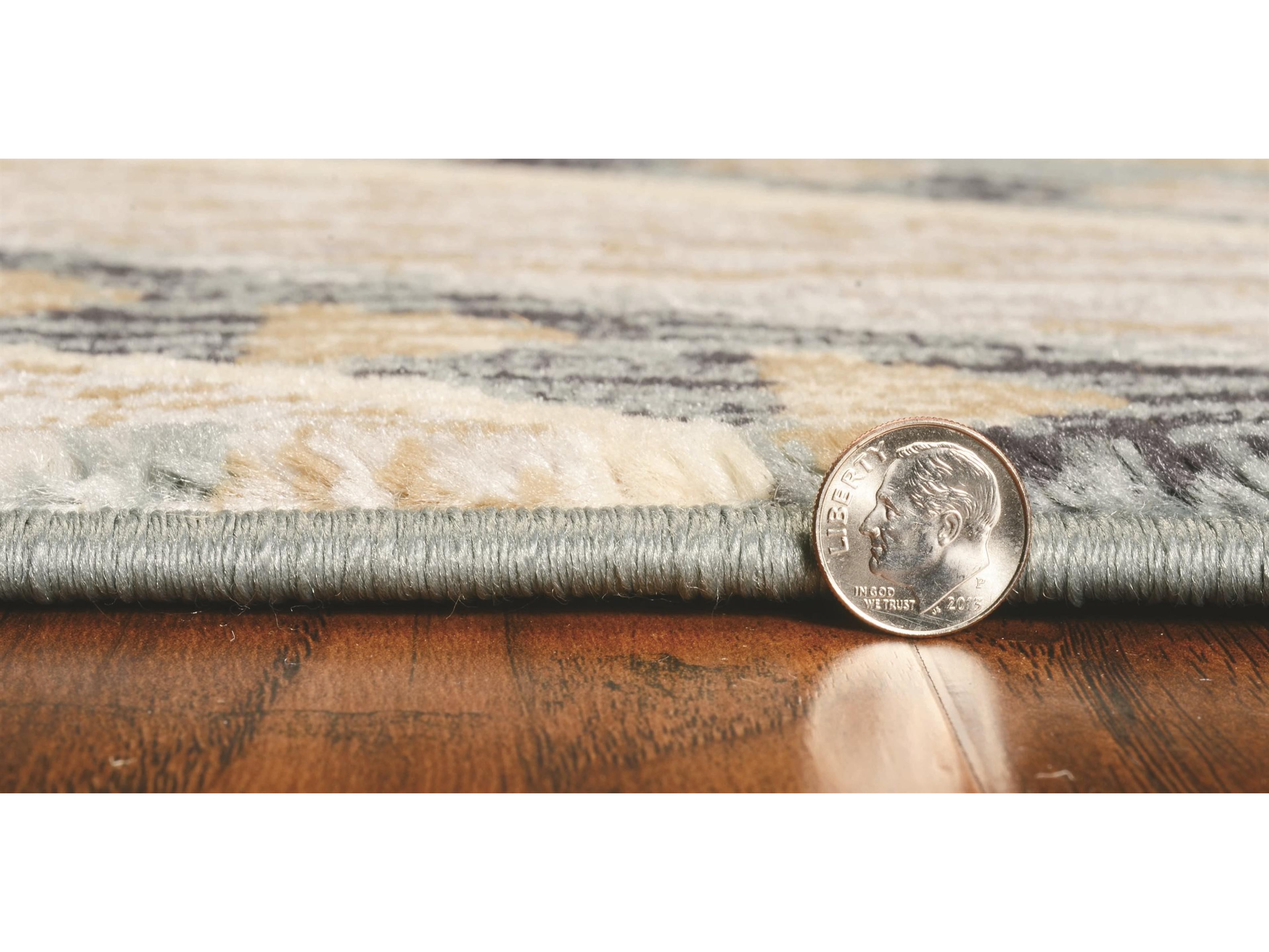 KAS Chester Animal Print Runner Area Rug