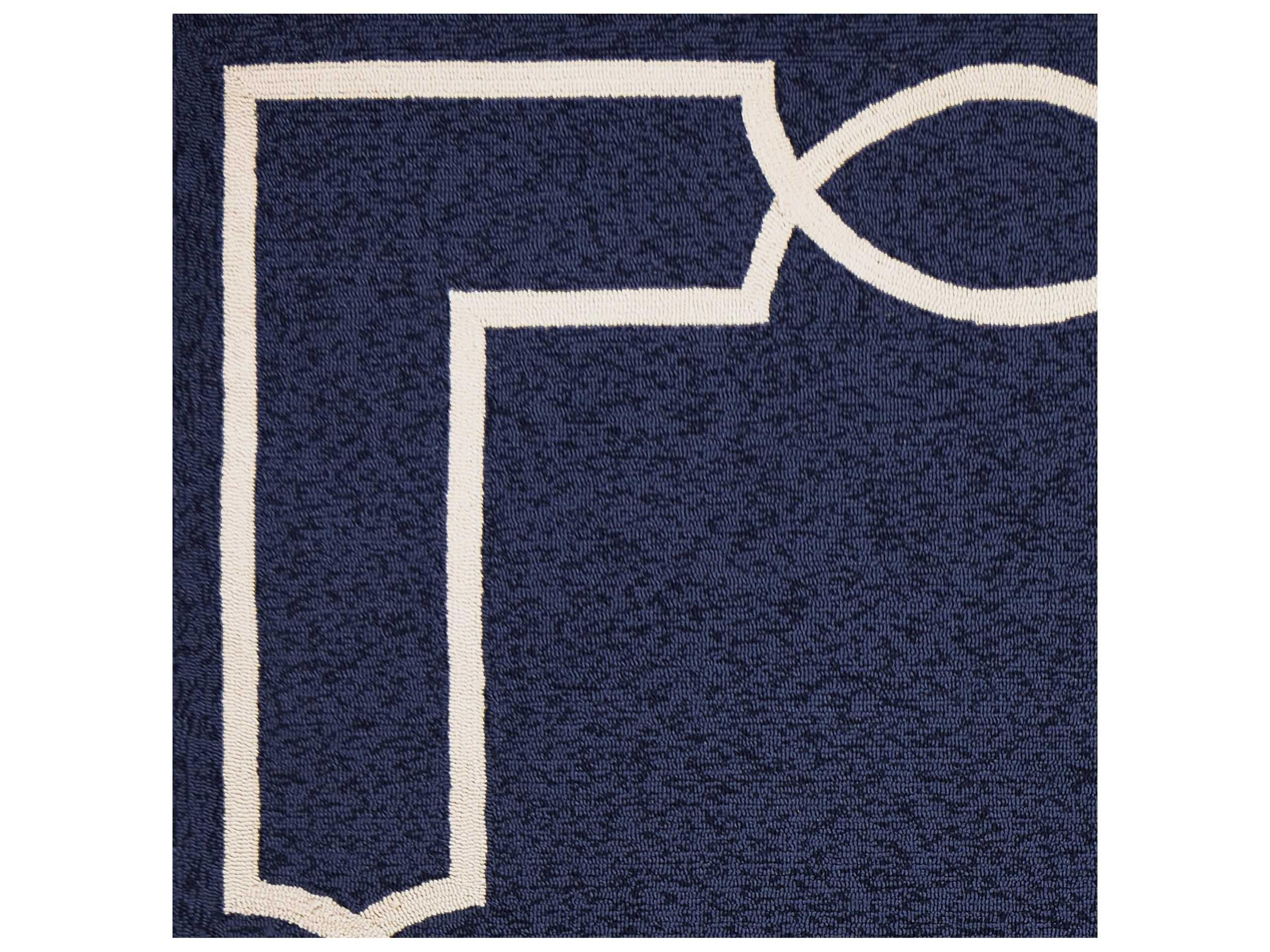 KAS Libby Langdon Hamptons Bordered Area Rug