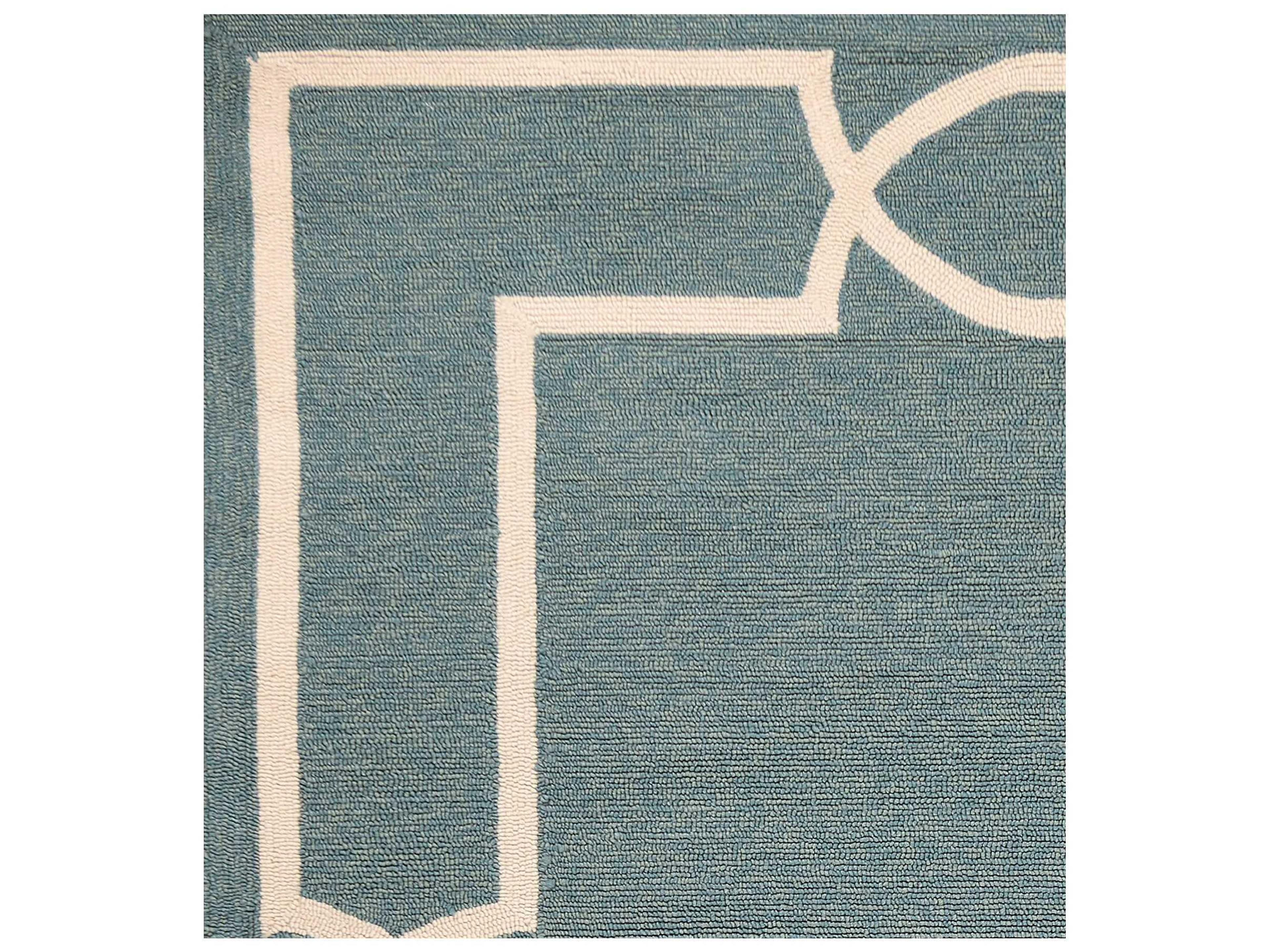 KAS Libby Langdon Hamptons Bordered Area Rug