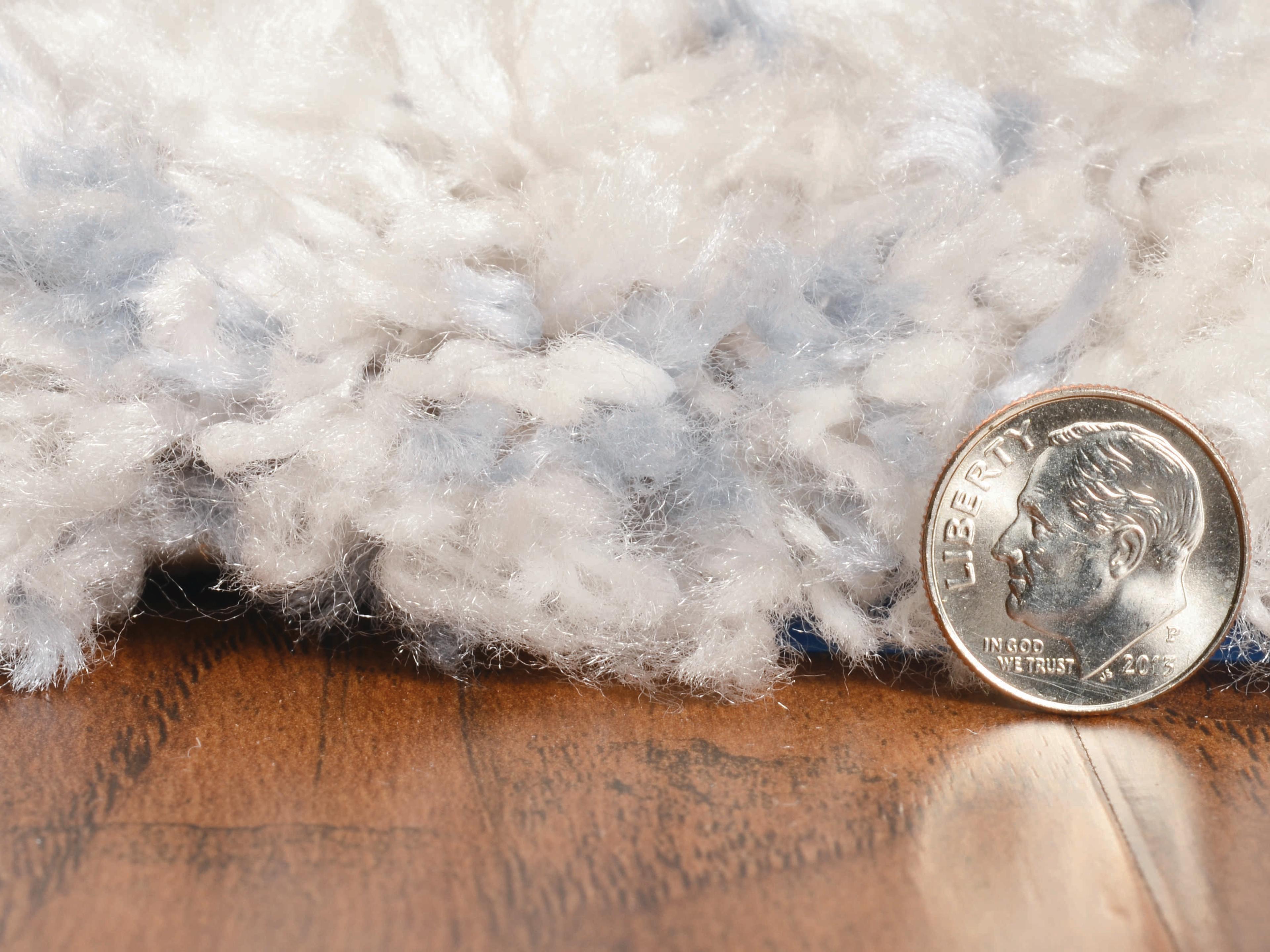 KAS Merino Shag Geometric Area Rug