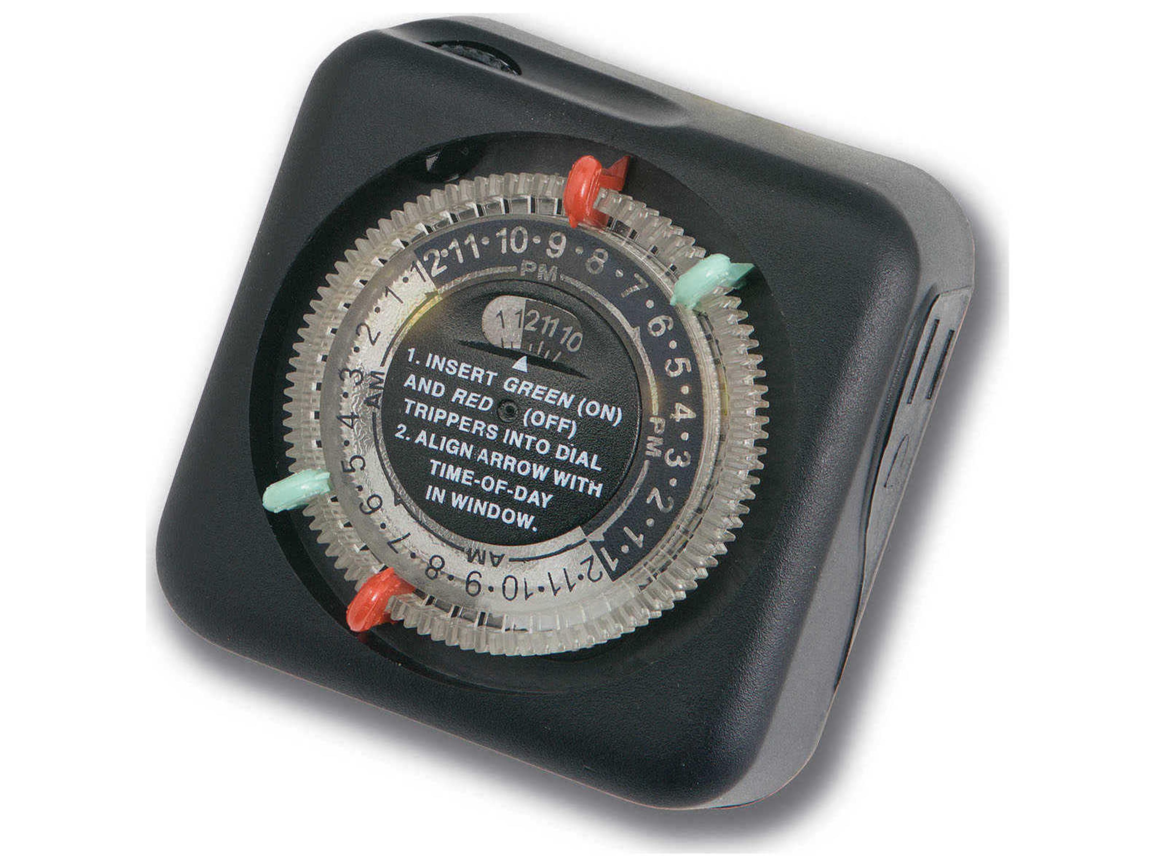 Black Mechanical Timer