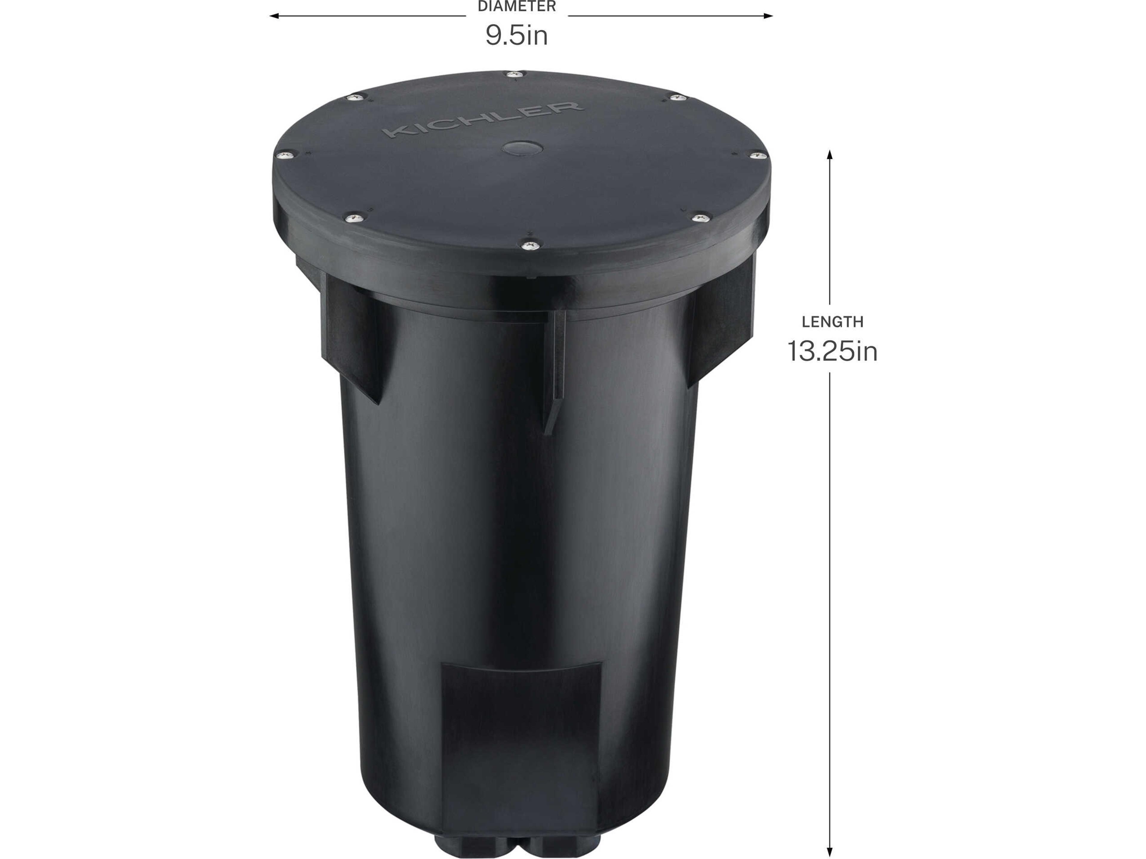 Kichler Transformer - Standard Series In-Ground 300W Transformer in Black