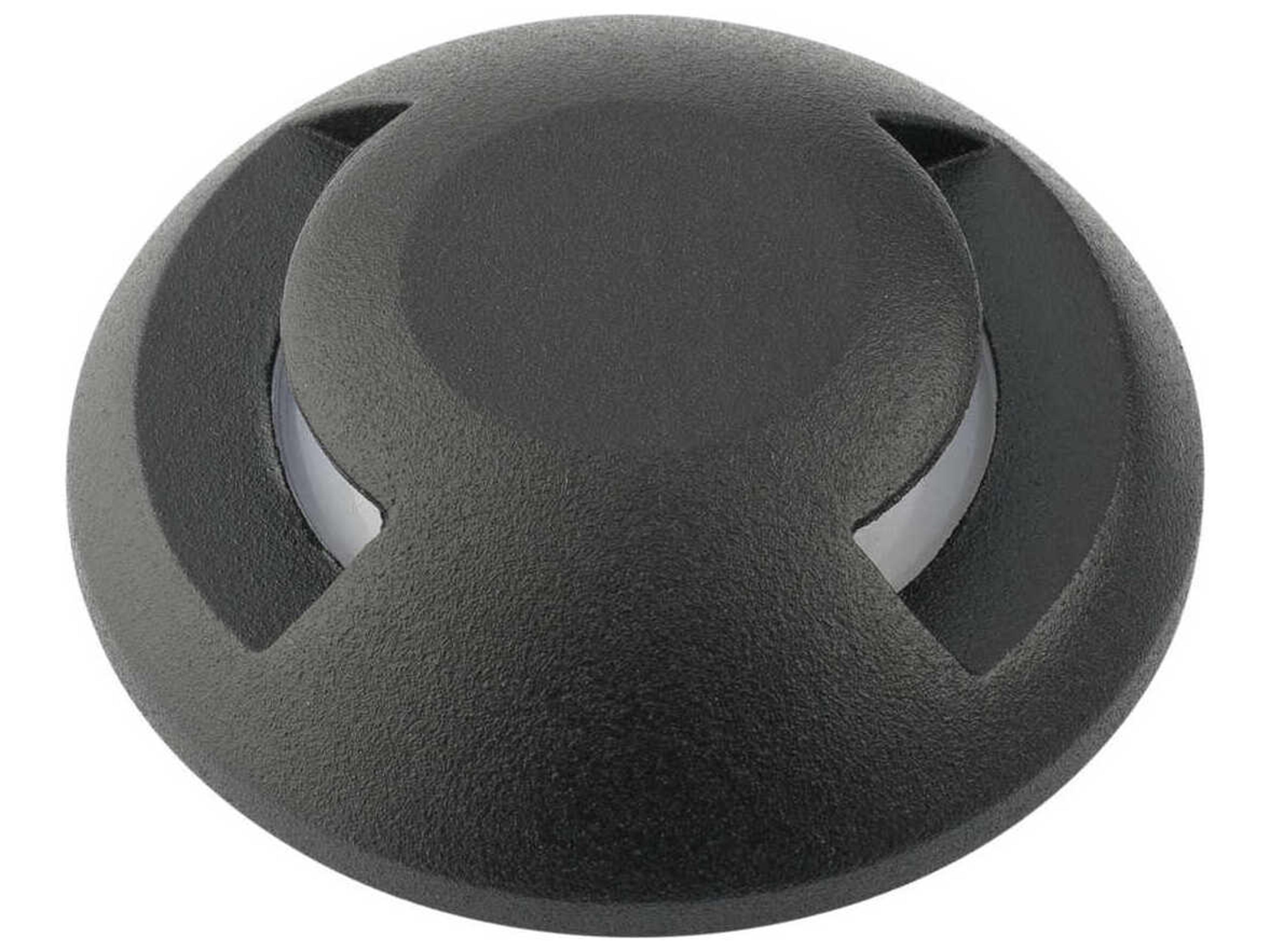 Landscape LED Black Brass Mini All-Purpose 2-Way Opening