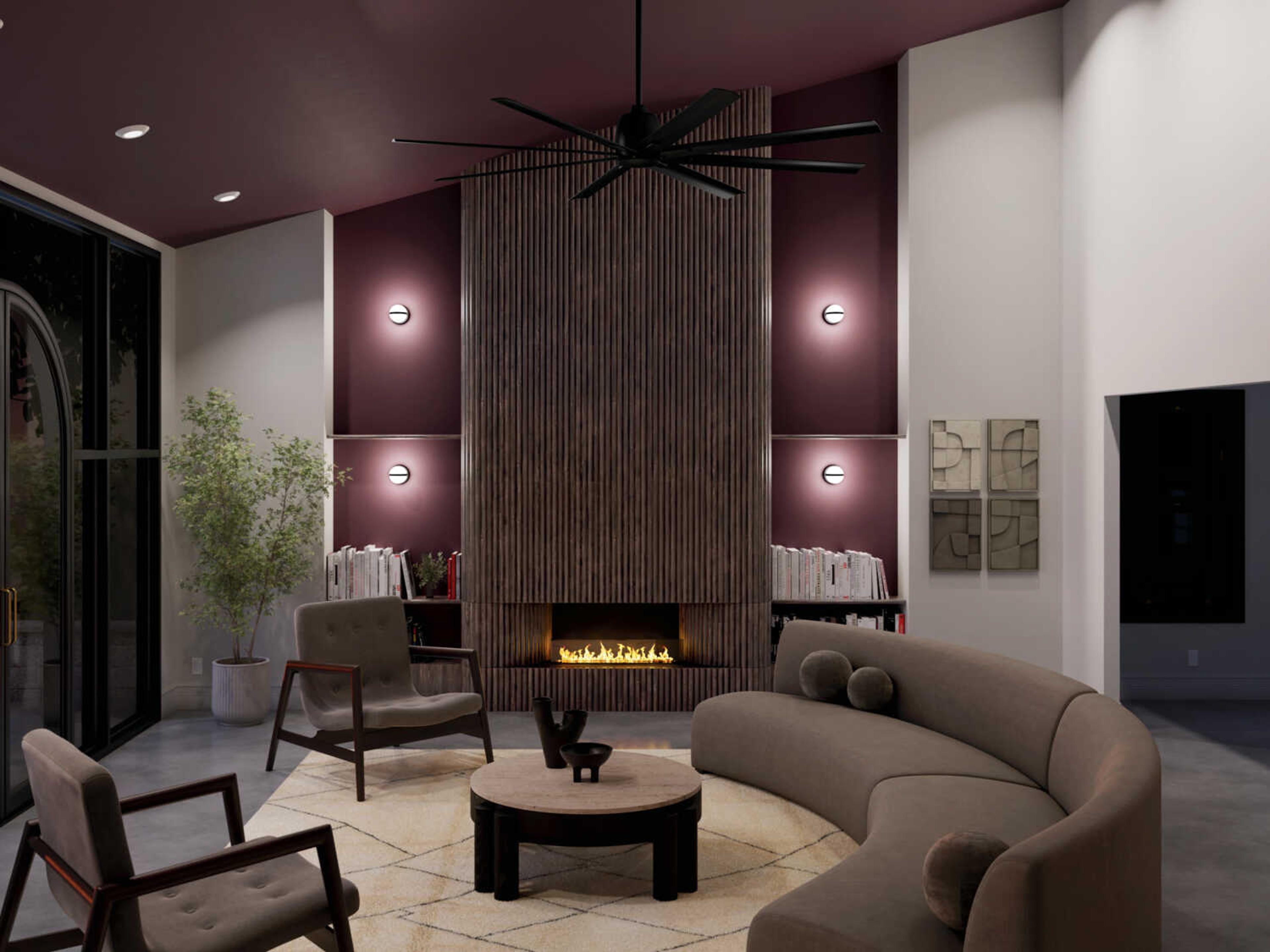 Kichler Breda 84" Outdoor Ceiling Fan