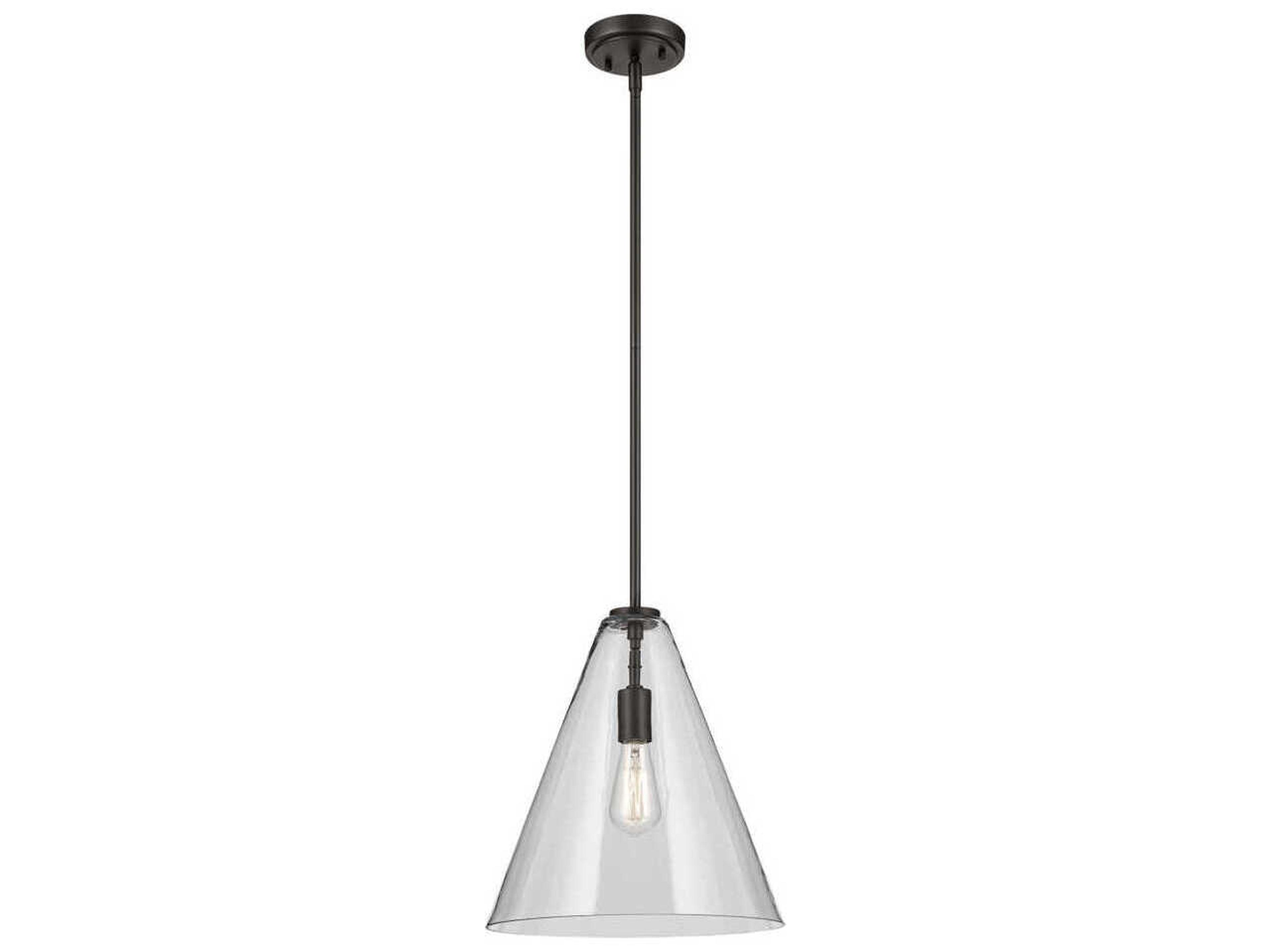 Everly 1-Light Olde Bronze Pendant