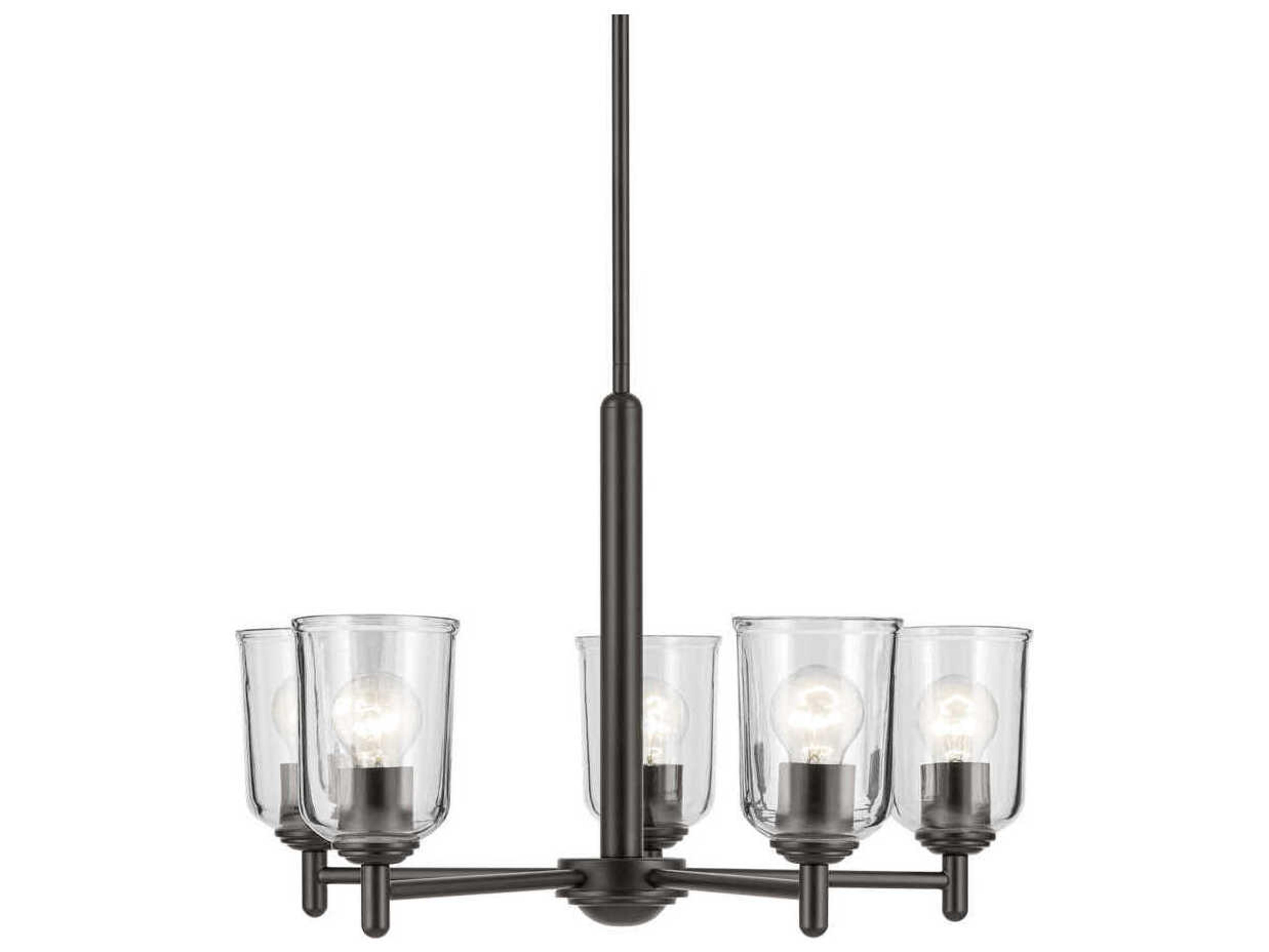 Kichler Shailene 5-Light Olde Bronze Bell Chandelier