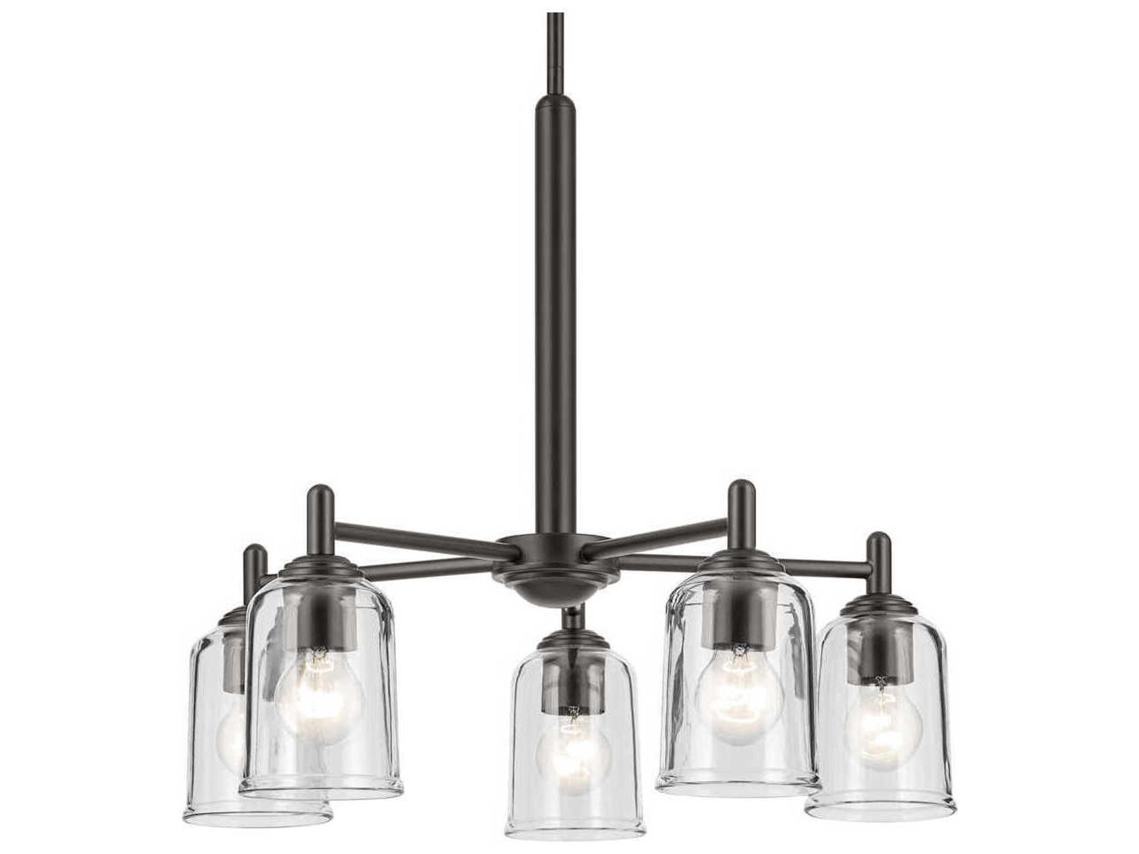 Kichler Shailene 5-Light Olde Bronze Bell Chandelier