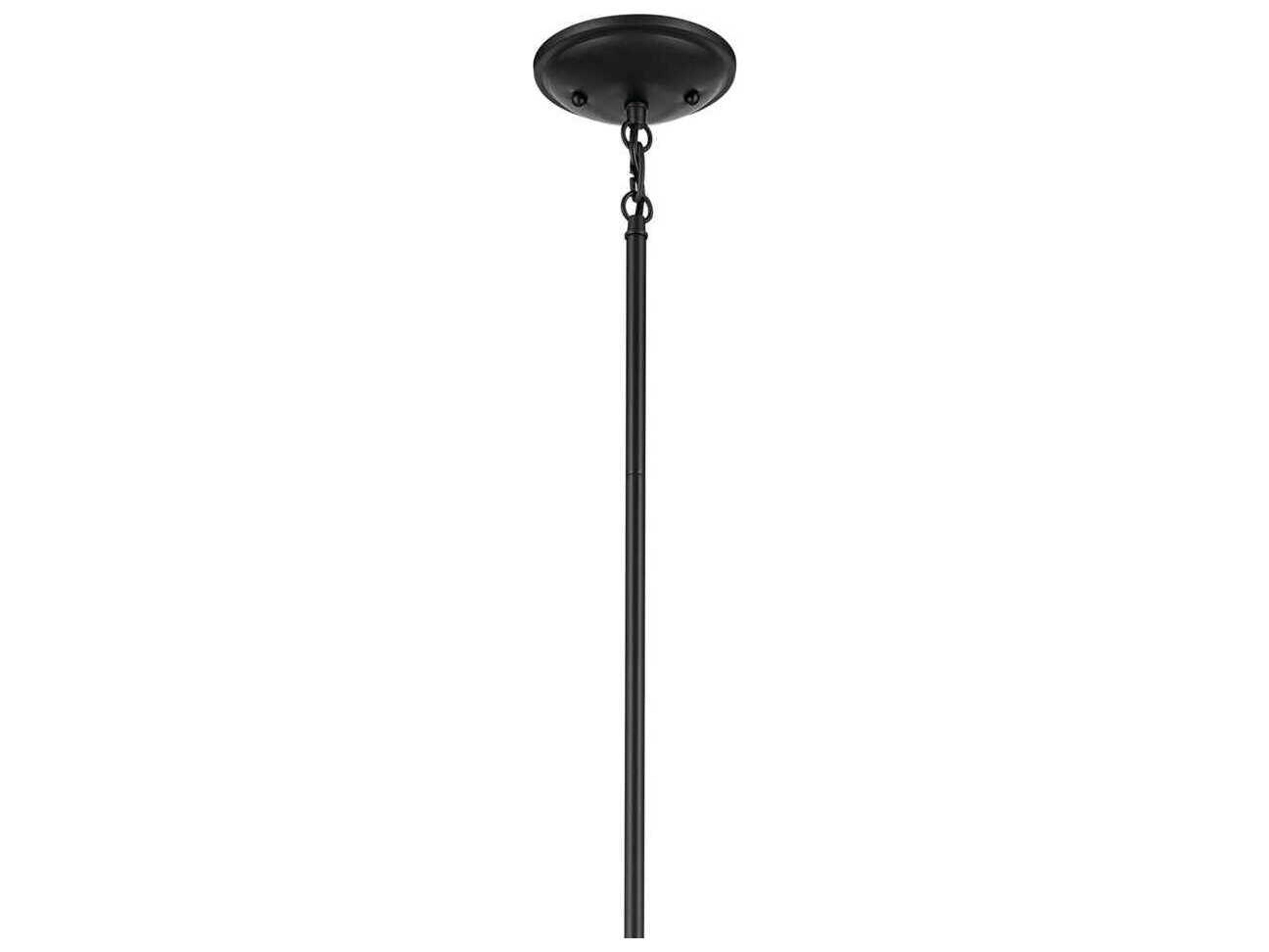 Kichler Shailene 9-Light Black Bell Chandelier