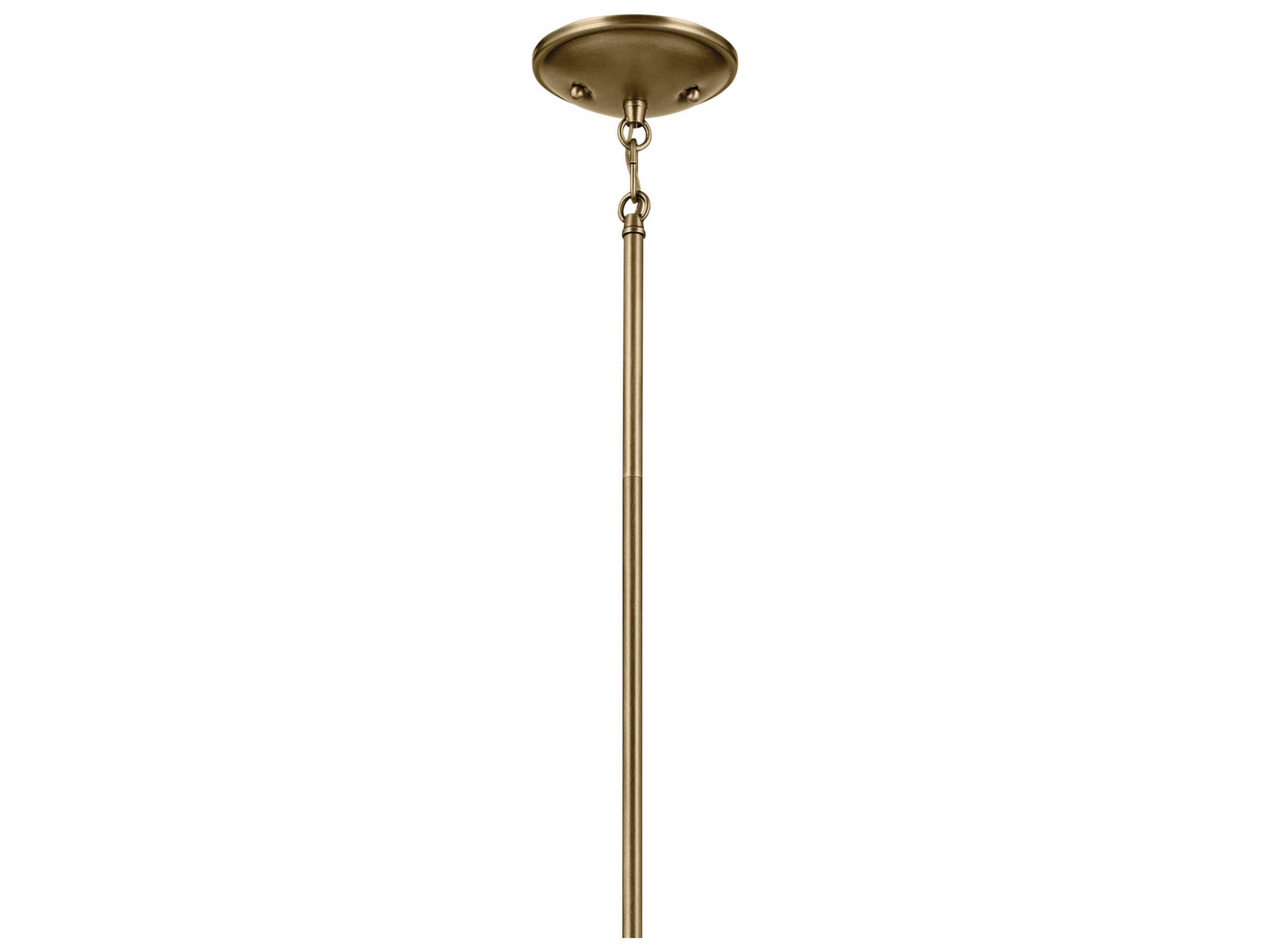 Kichler Shailene 9-Light Natural Brass Chandelier