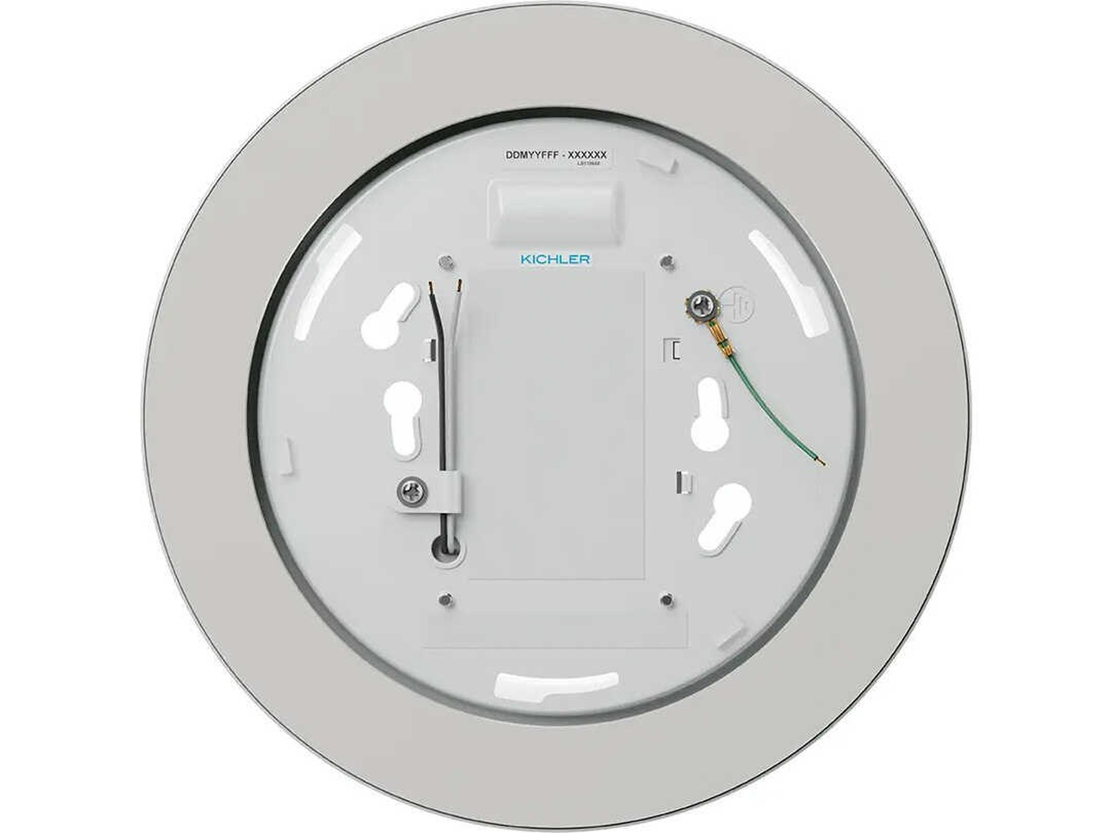 Kichler Gen Select 1-Light White LED Round Flush Mount