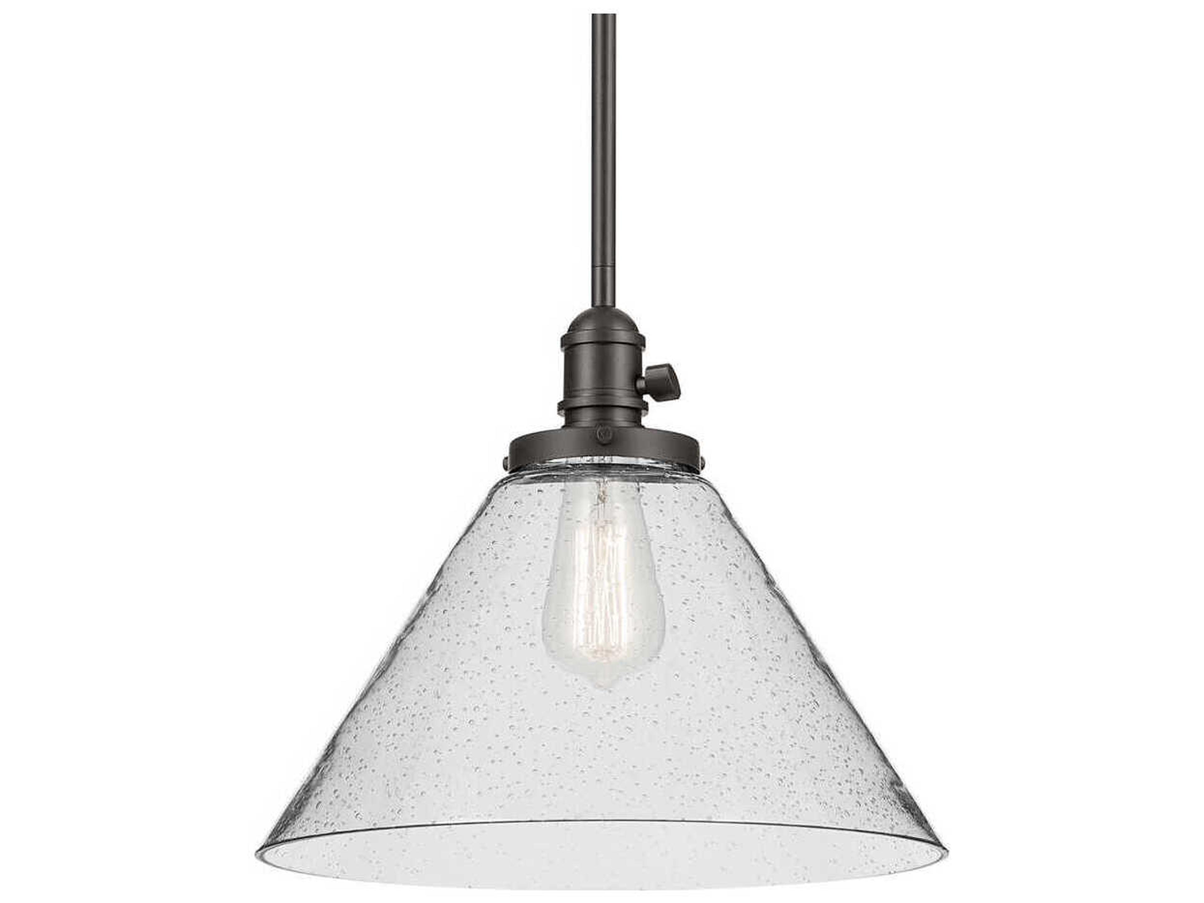 Kichler Avery 1-Light Olde Bronze Black Pendant