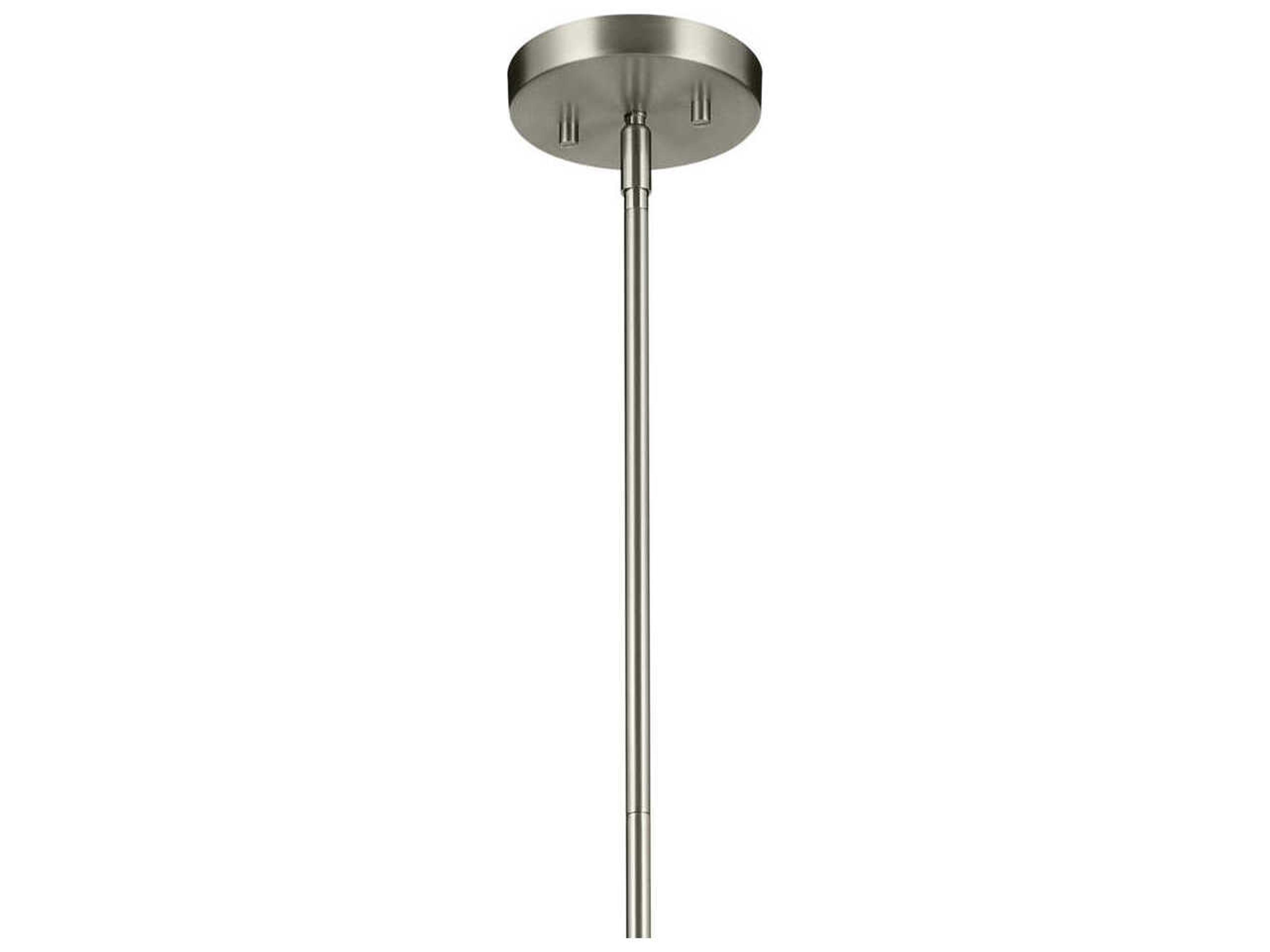 Kichler Avery 1-Light Brushed Nickel Bell Pendant