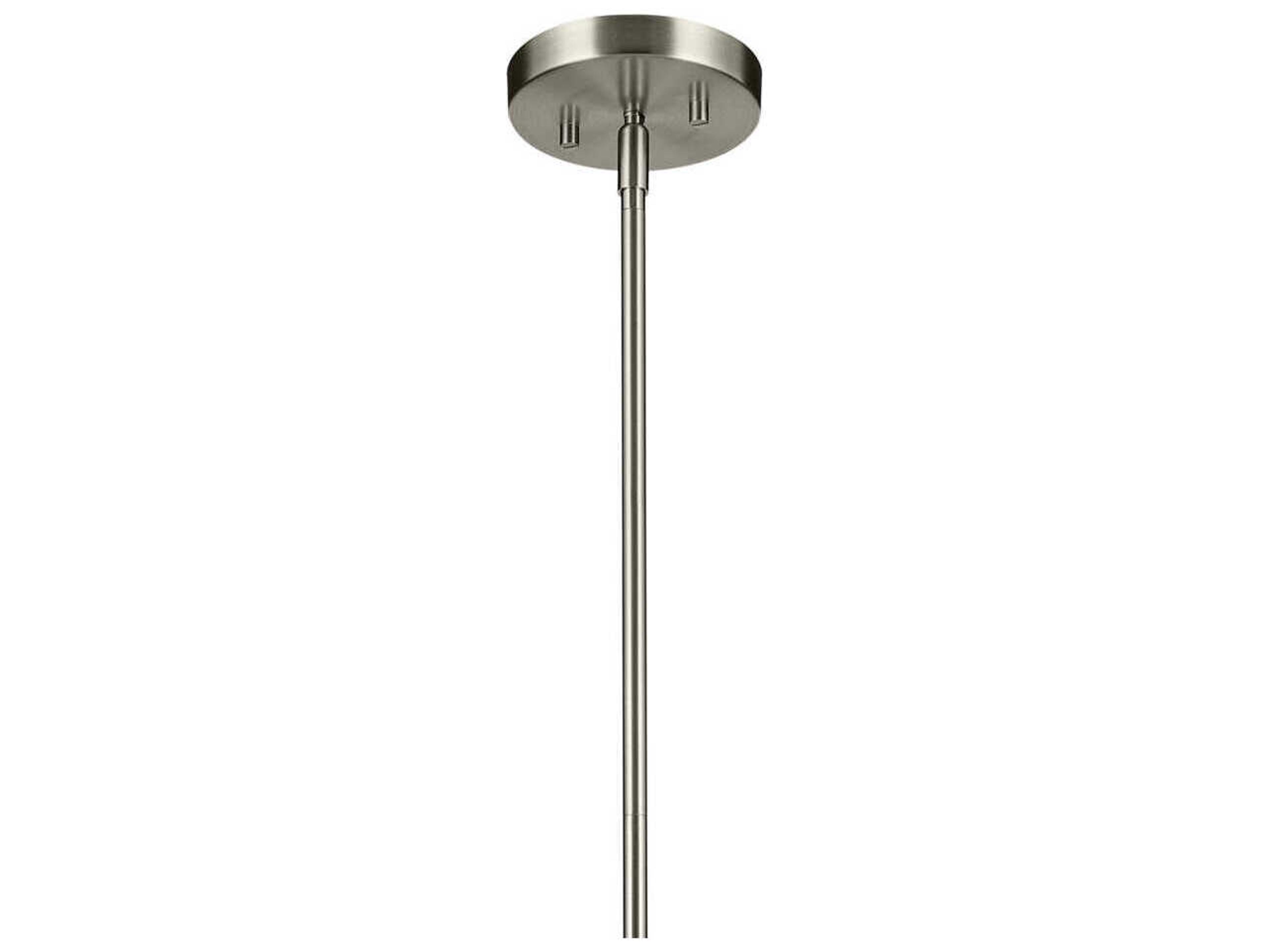 Kichler Avery 1-Light Brushed Nickel Globe Pendant