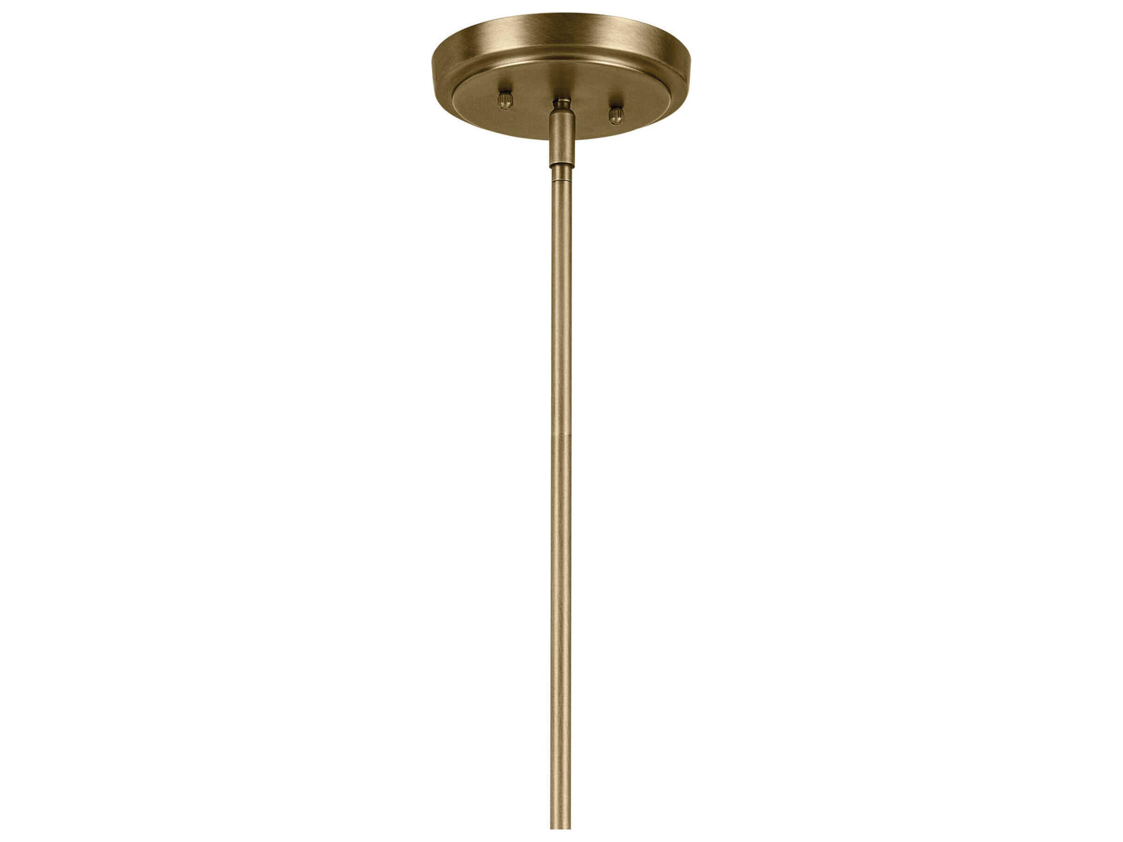 Kichler Winslow 8-Light Natural Brass Island Pendant