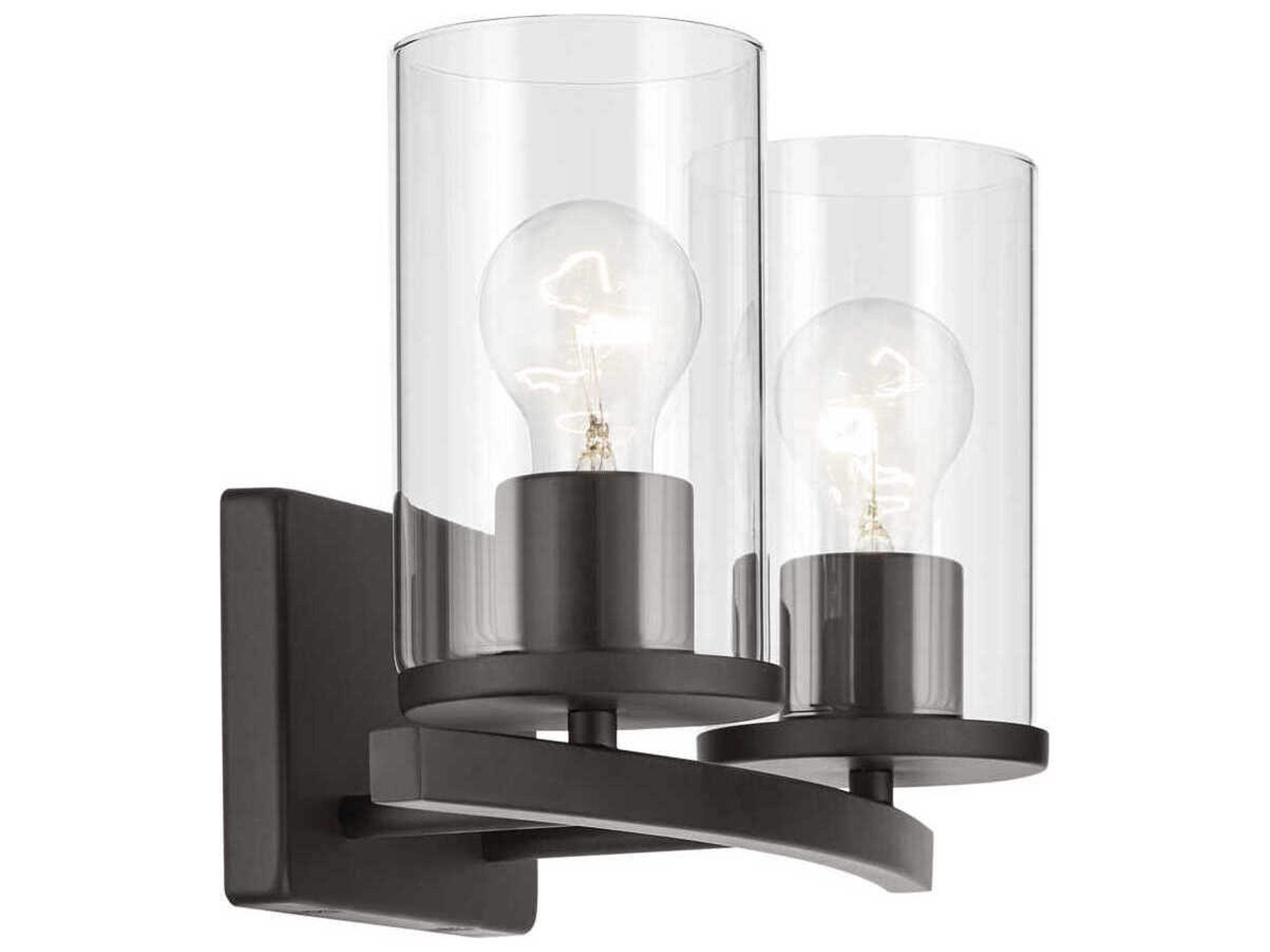 Kichler Crosby 2-Light Olde Bronze Vanity Light