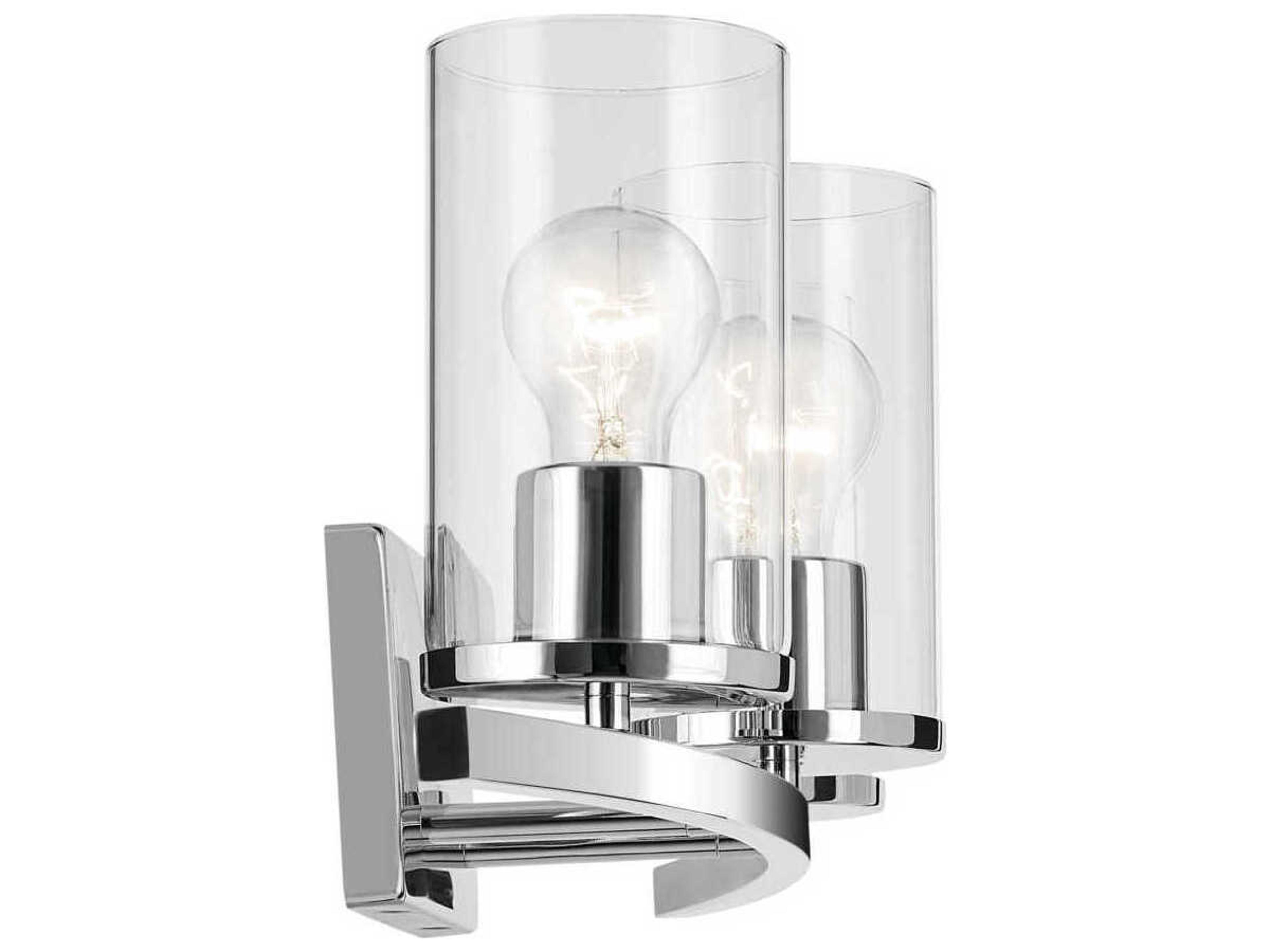 Kichler Crosby 3-Light Chrome Vanity Light
