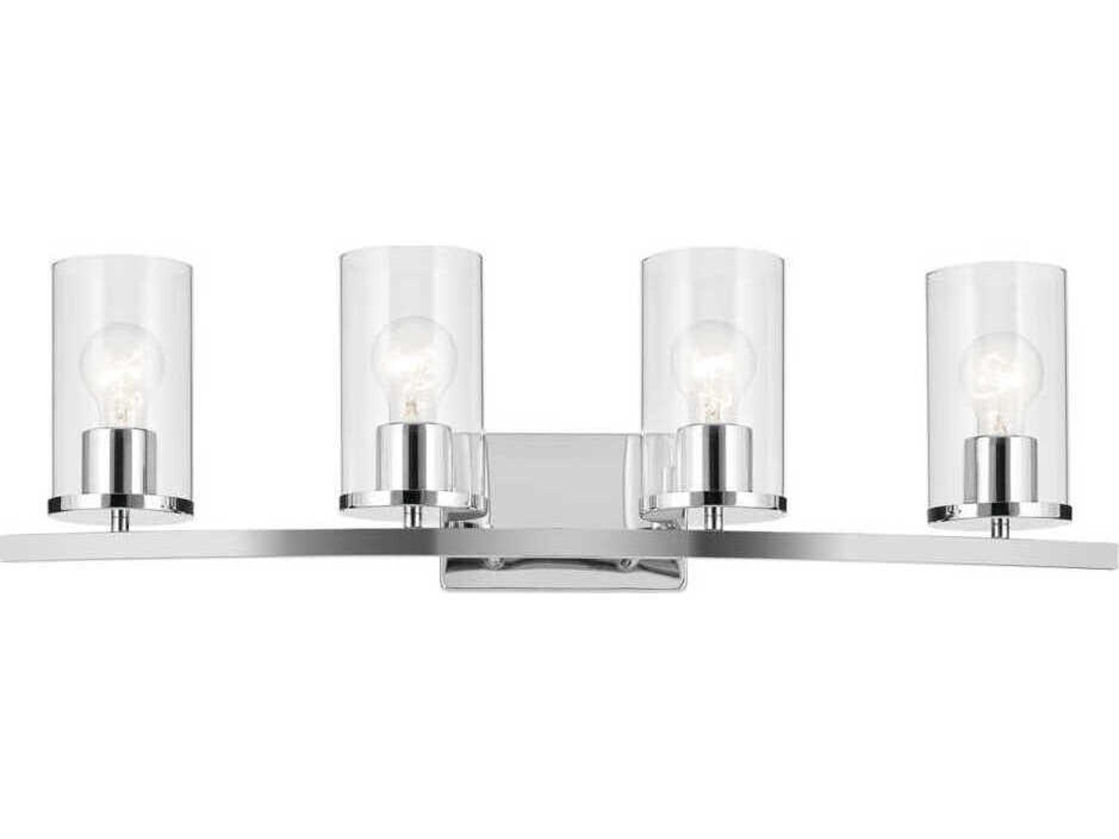 Kichler Crosby 4-Light Chrome Vanity Light