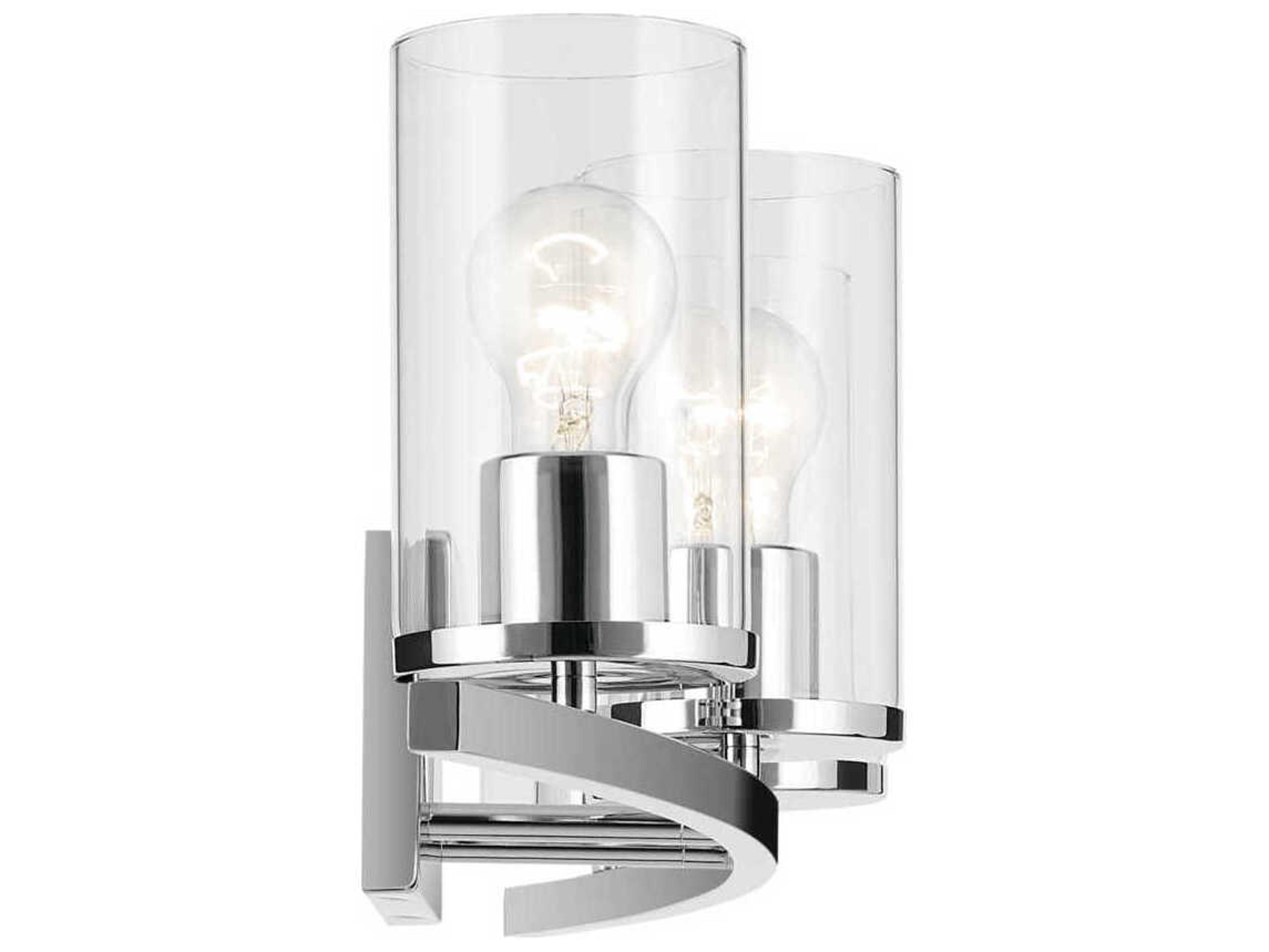 Kichler Crosby 4-Light Chrome Vanity Light