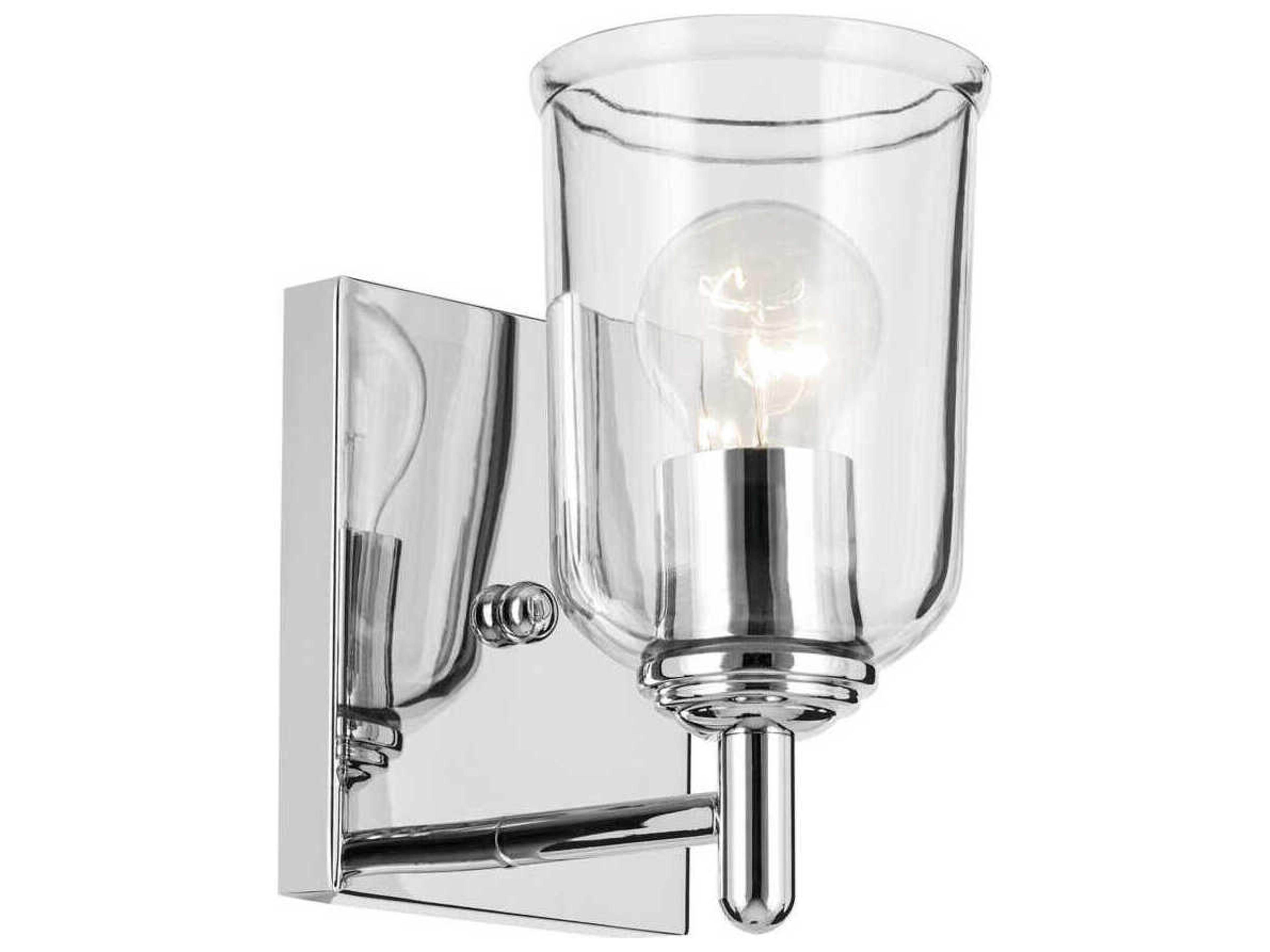 Shailene 1-Light Chrome Wall Sconce