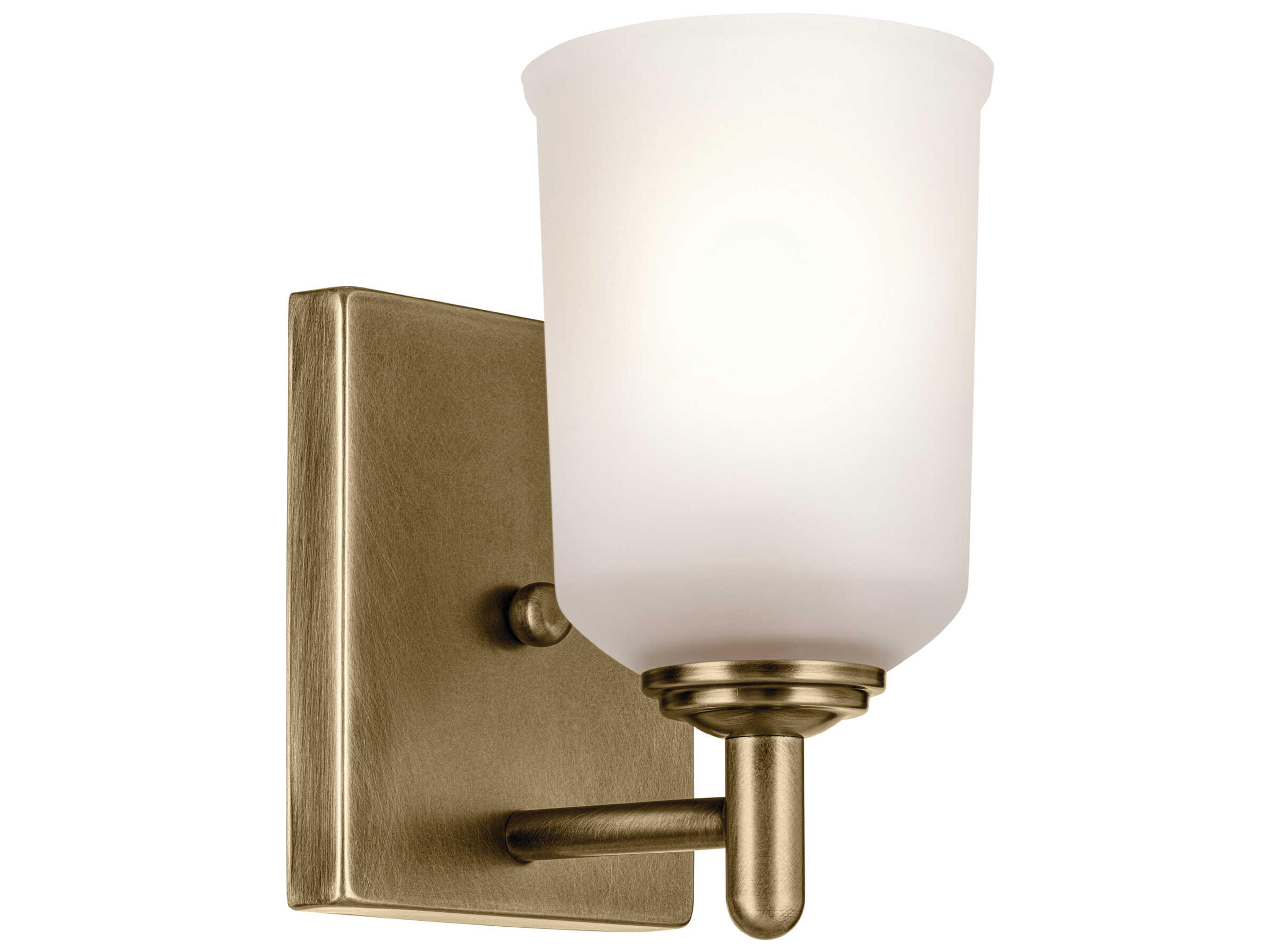 Shailene 1-Light Natural Brass Wall Sconce