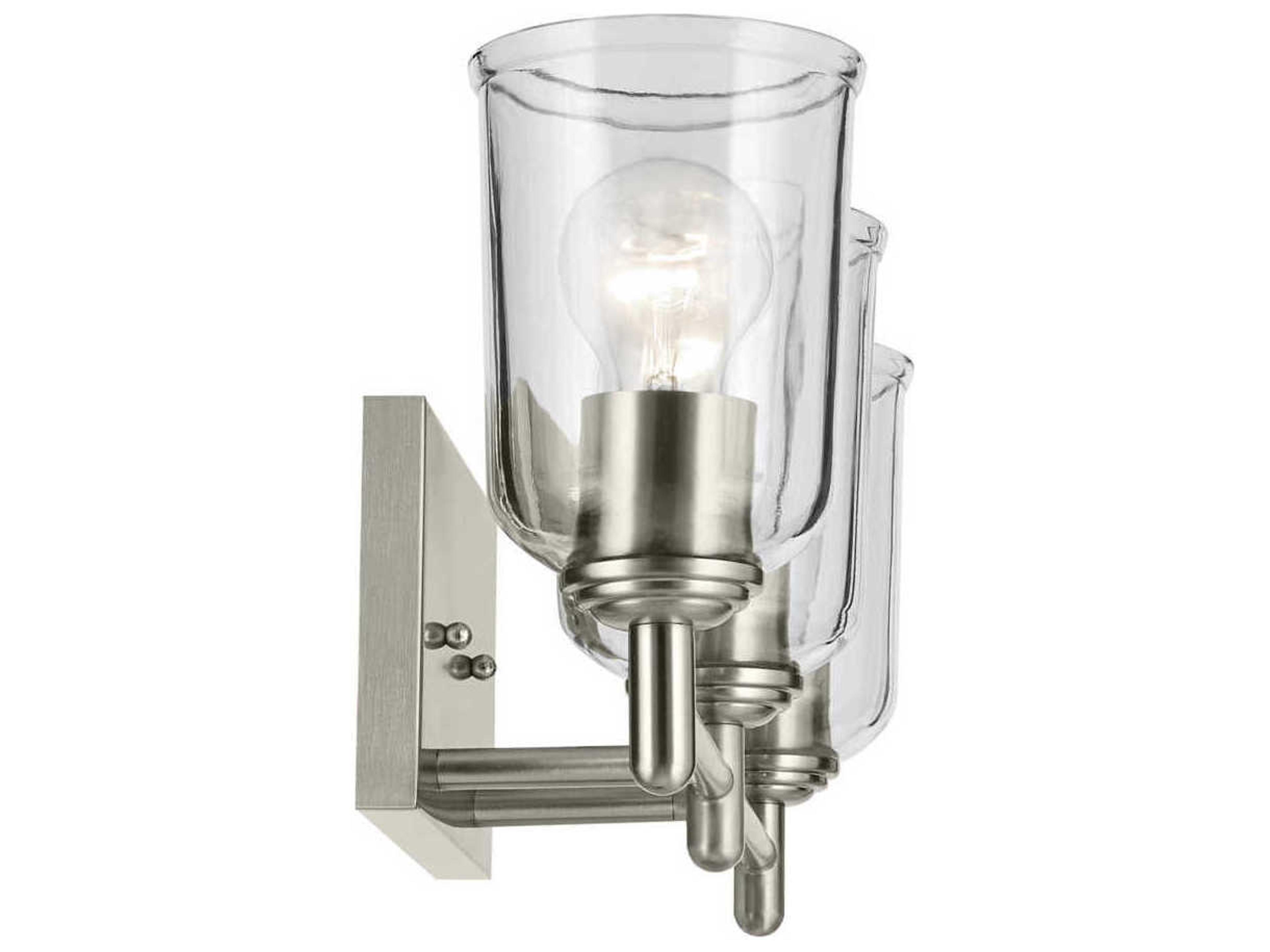 Kichler Shailene 3-Light Brushed Nickel Vanity Light