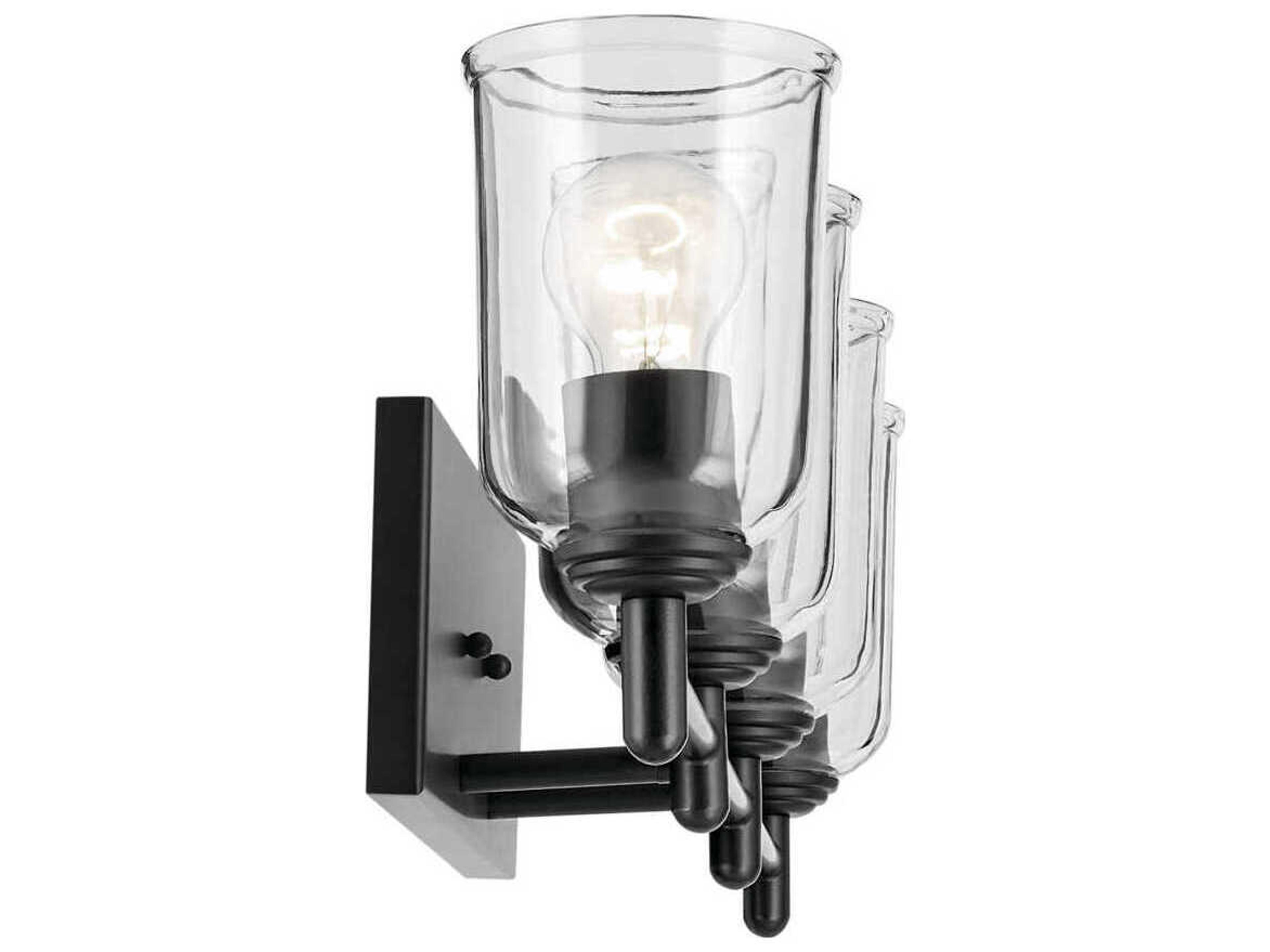 Kichler Shailene 4-Light Black Vanity Light