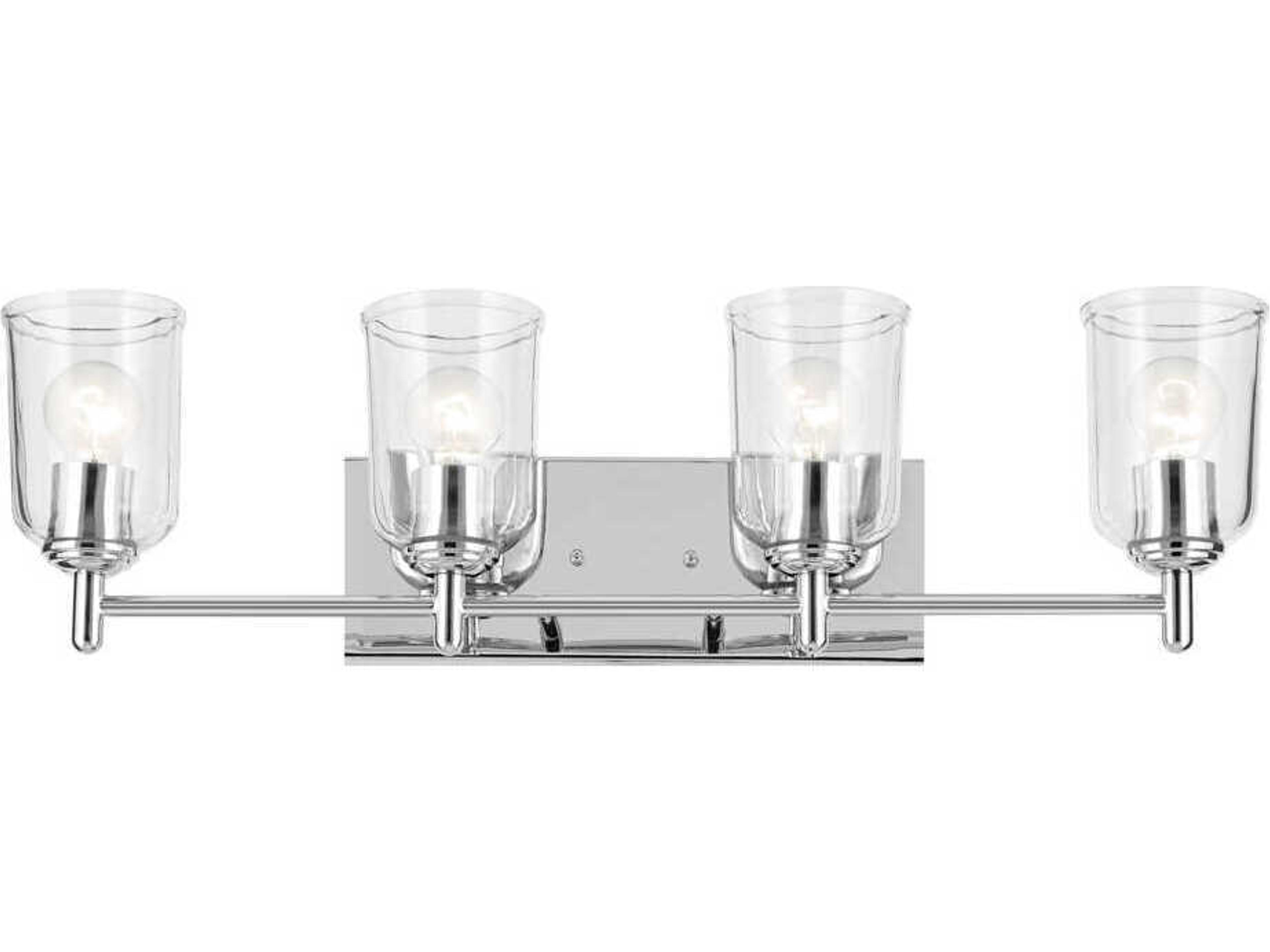 Kichler Shailene 4-Light Chrome Vanity Light