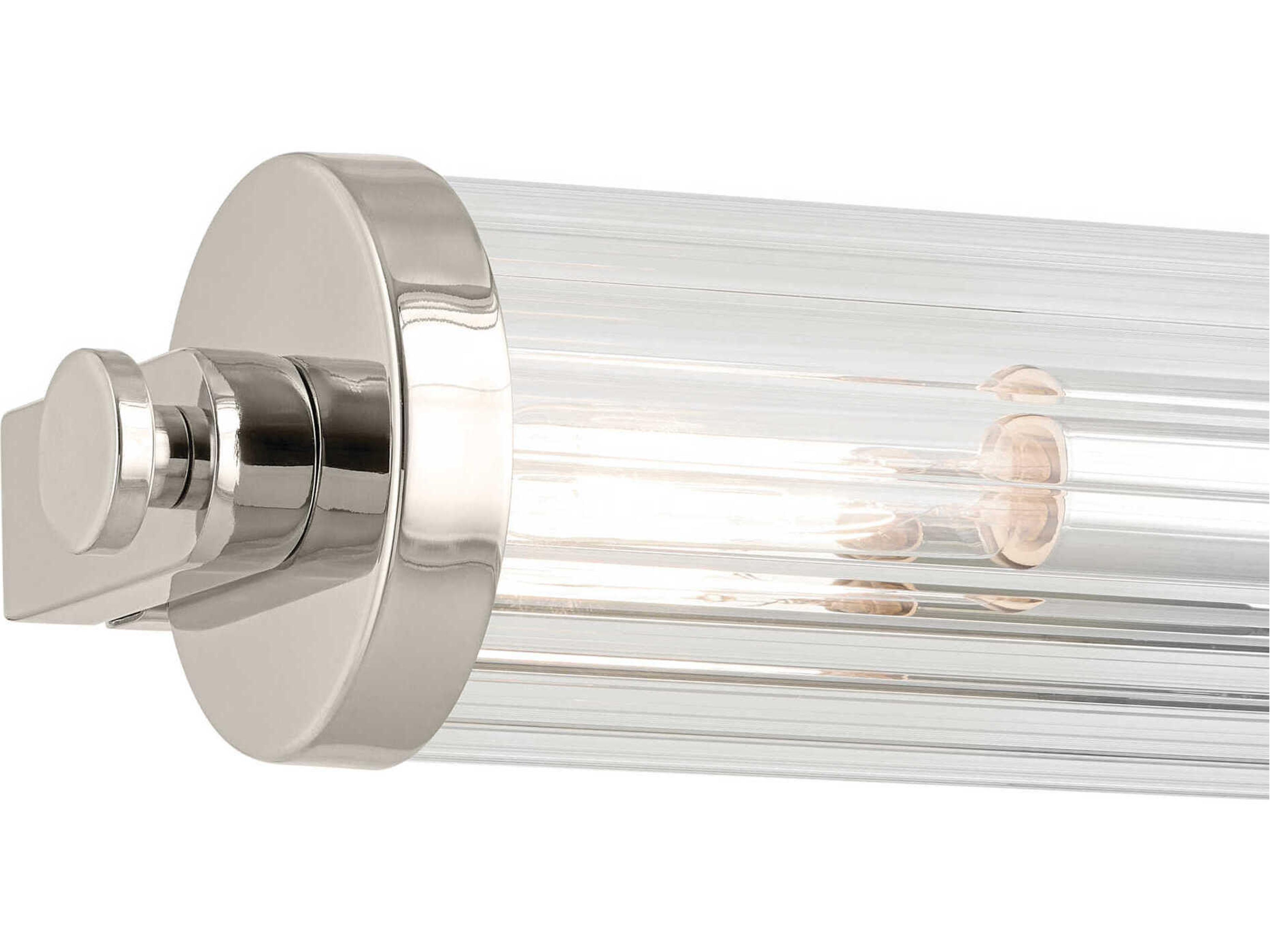 Kichler Azores 4-Light Polished Nickel Vanity Light