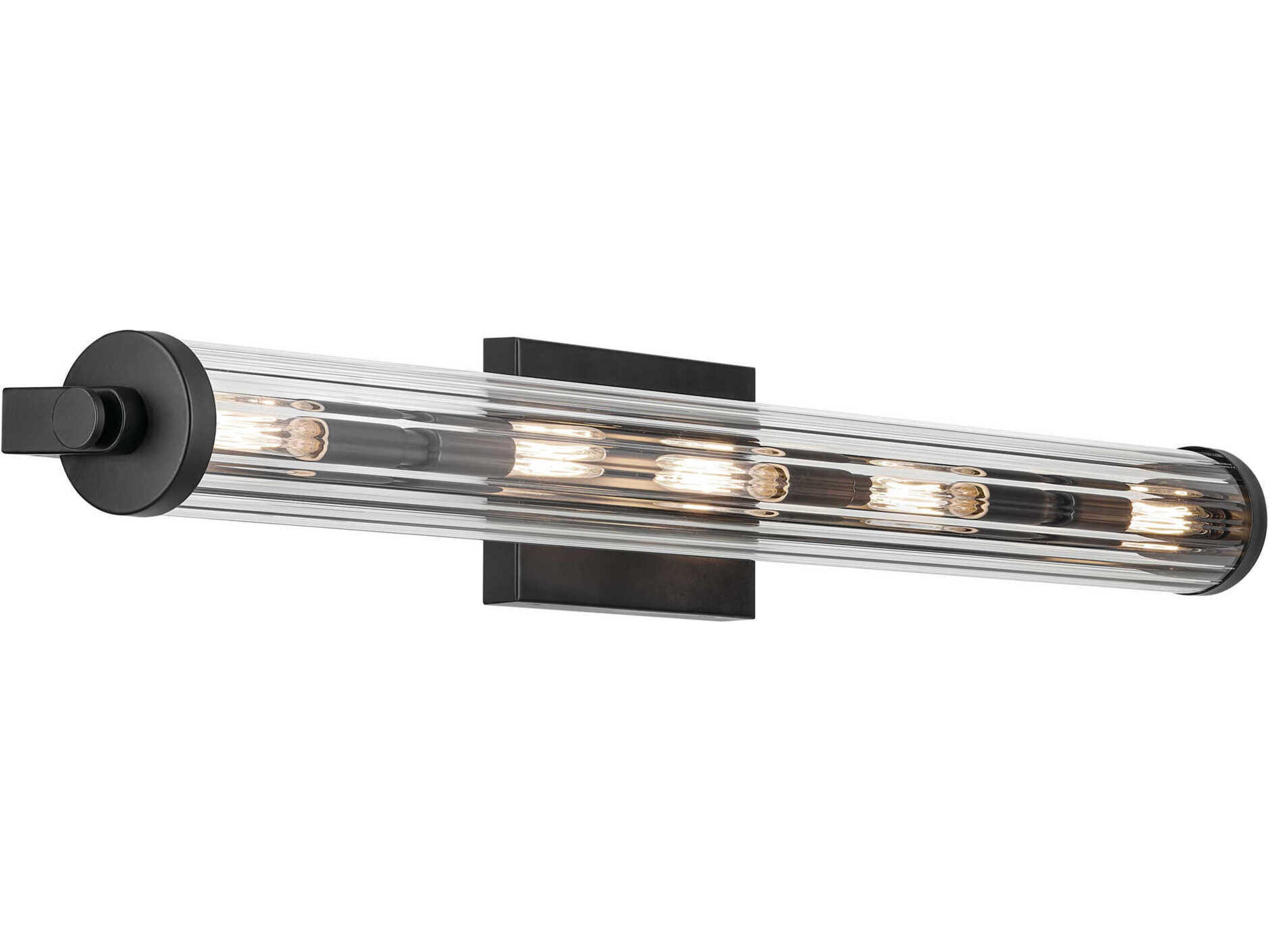 Azores 5-Light Black Vanity Light