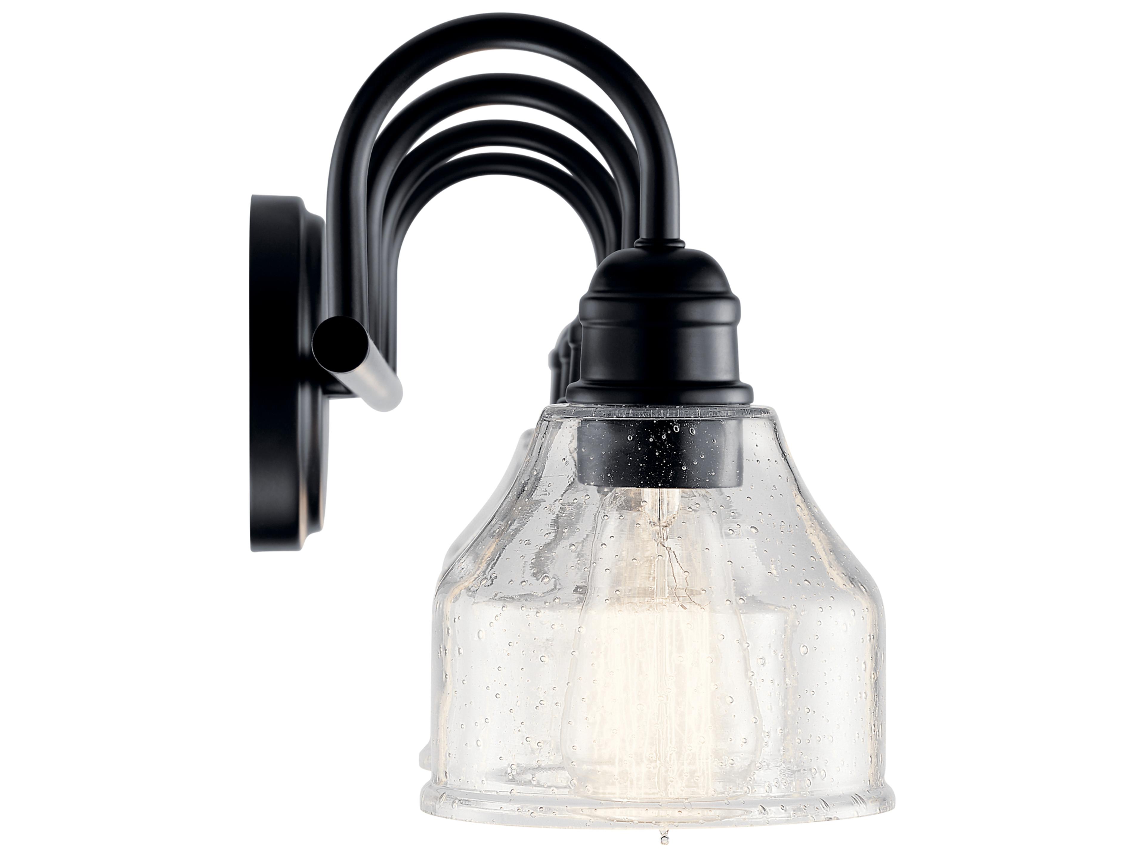 Kichler Avery 4-Light Black Vanity Light