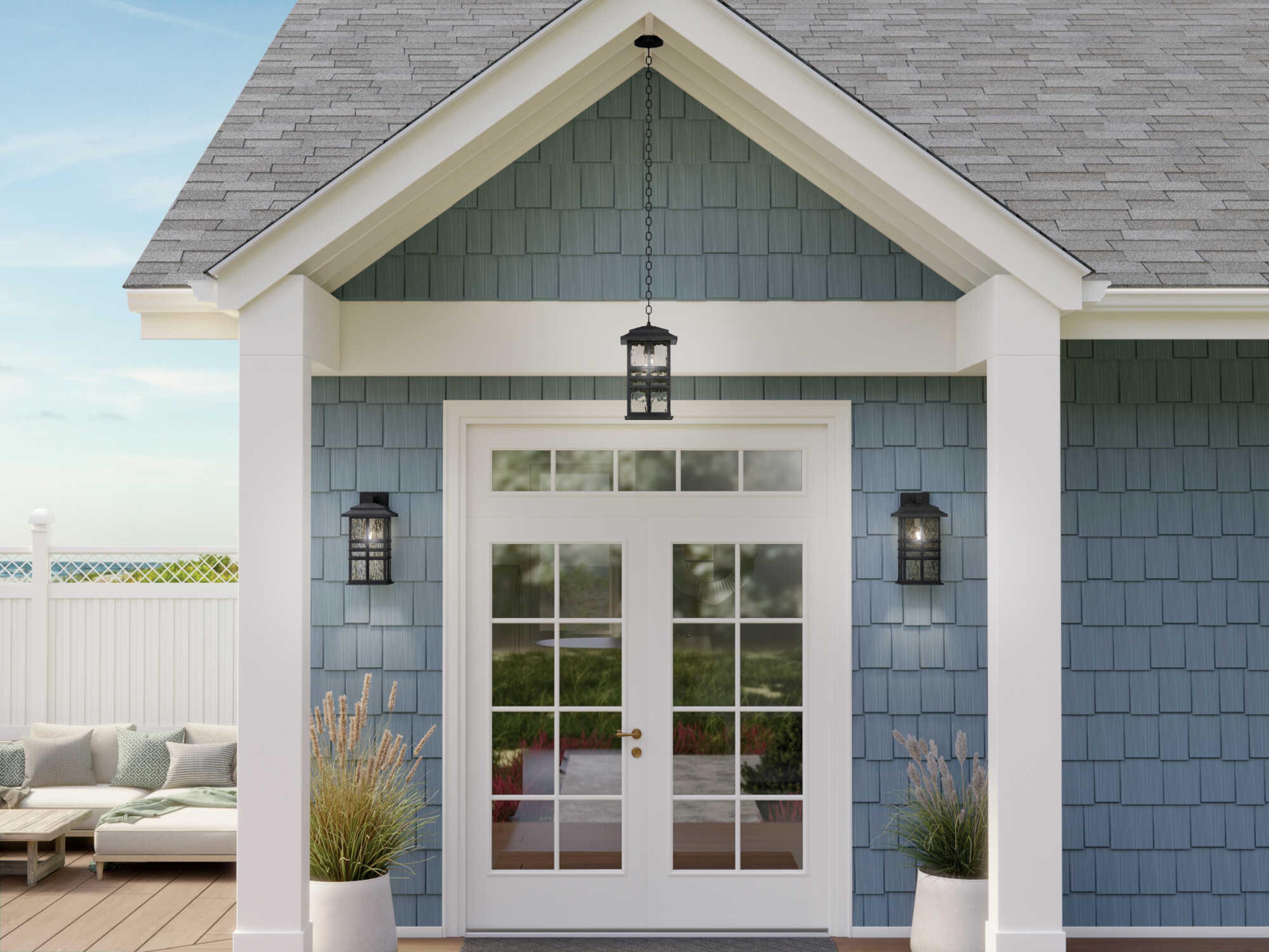 Kichler Beacon Square 1 - Light Outdoor Wall Light