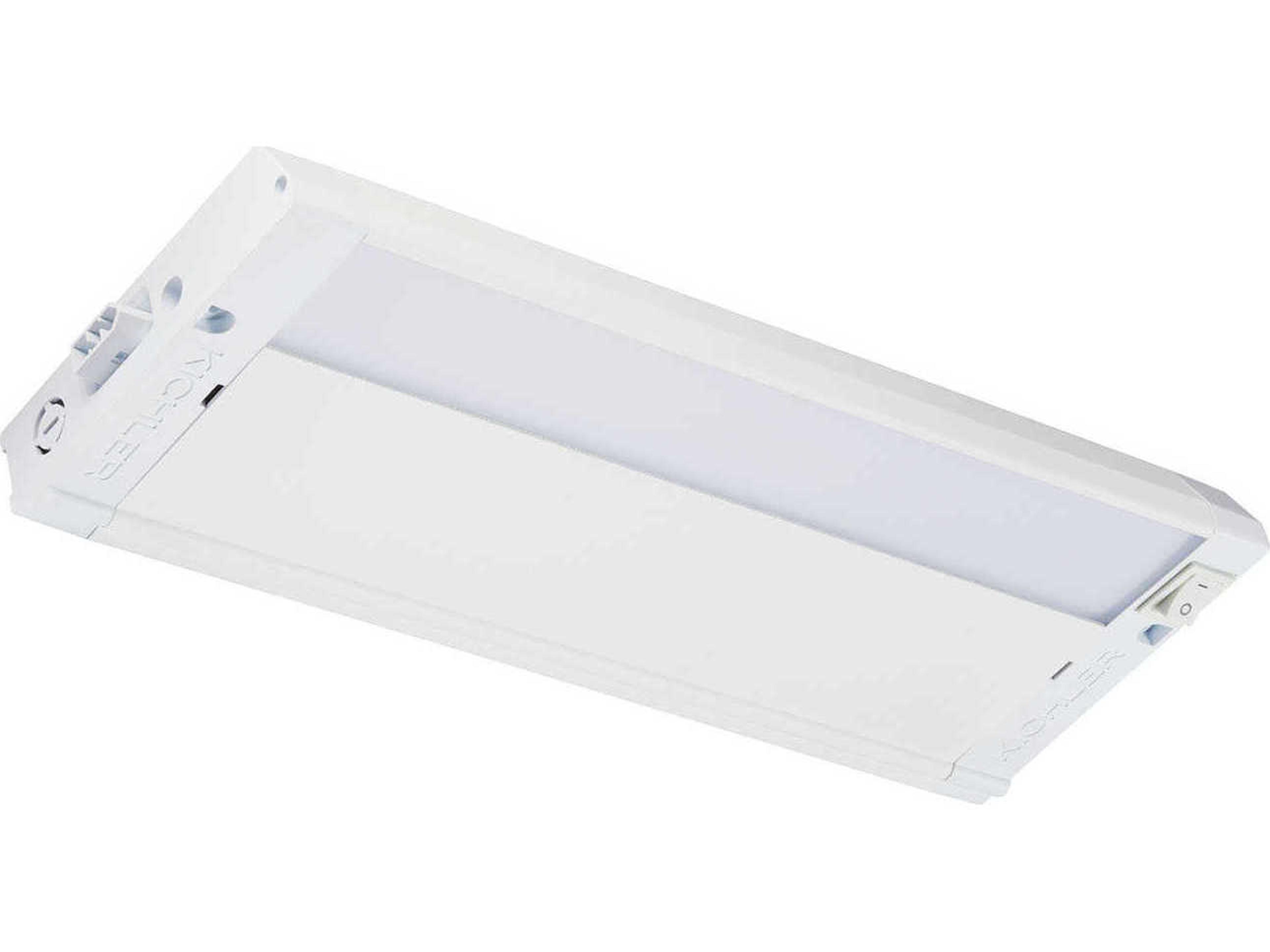 Textured White 3000K LED Under Cabinet Light