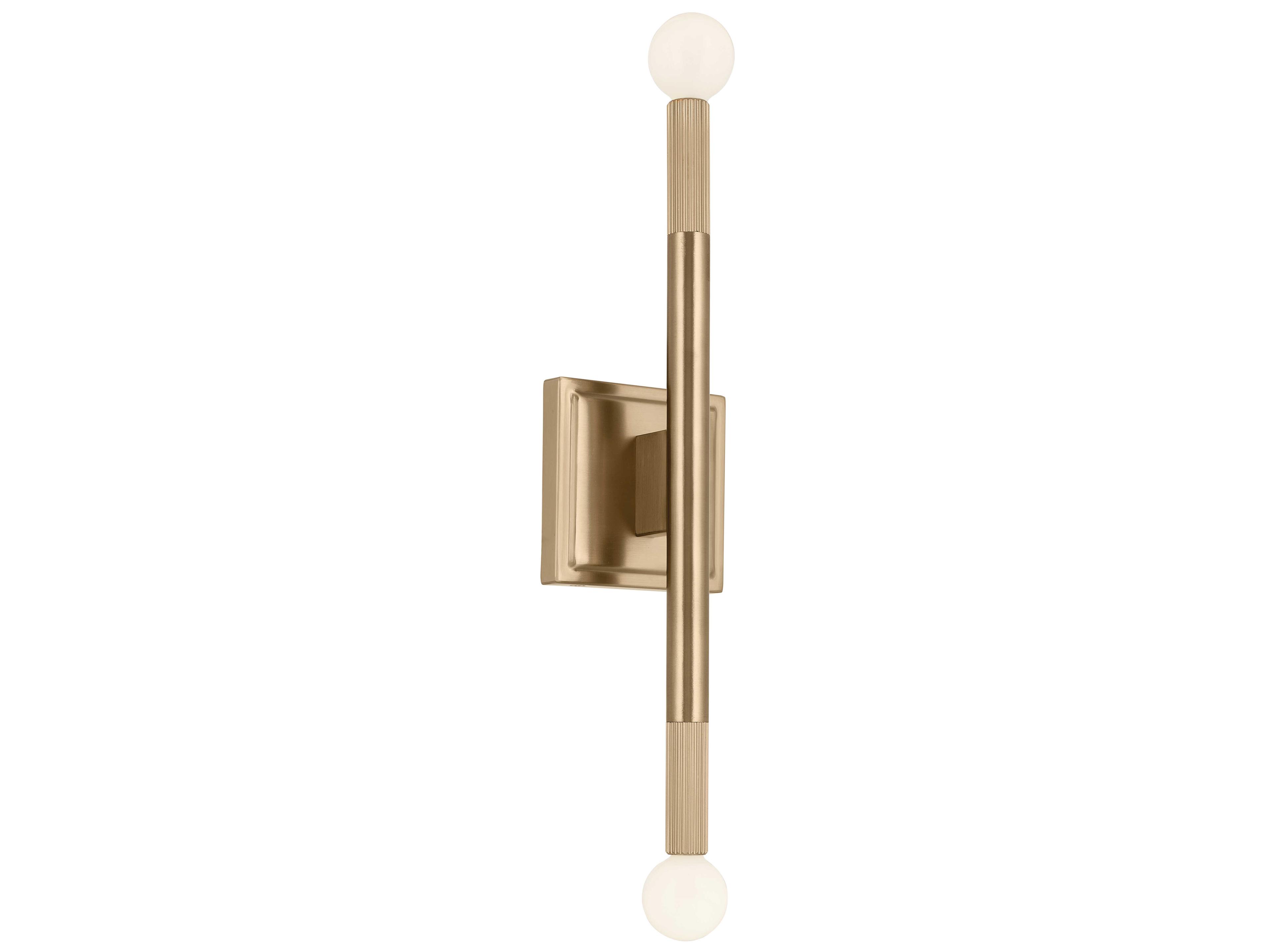Odensa 2-Light Champagne Bronze Wall Sconce
