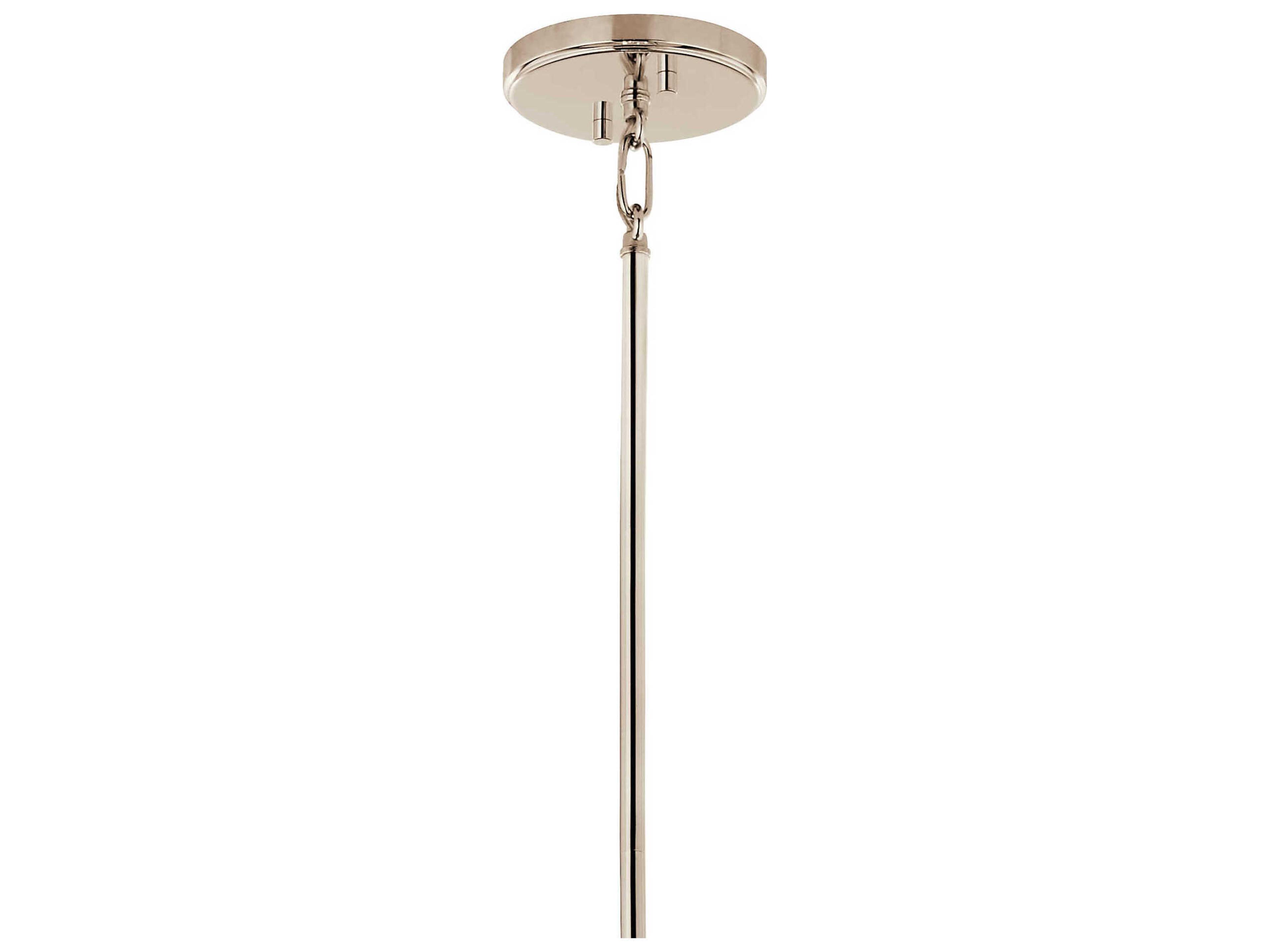 Kichler Eisley 4-Light Polished Nickel Pendant
