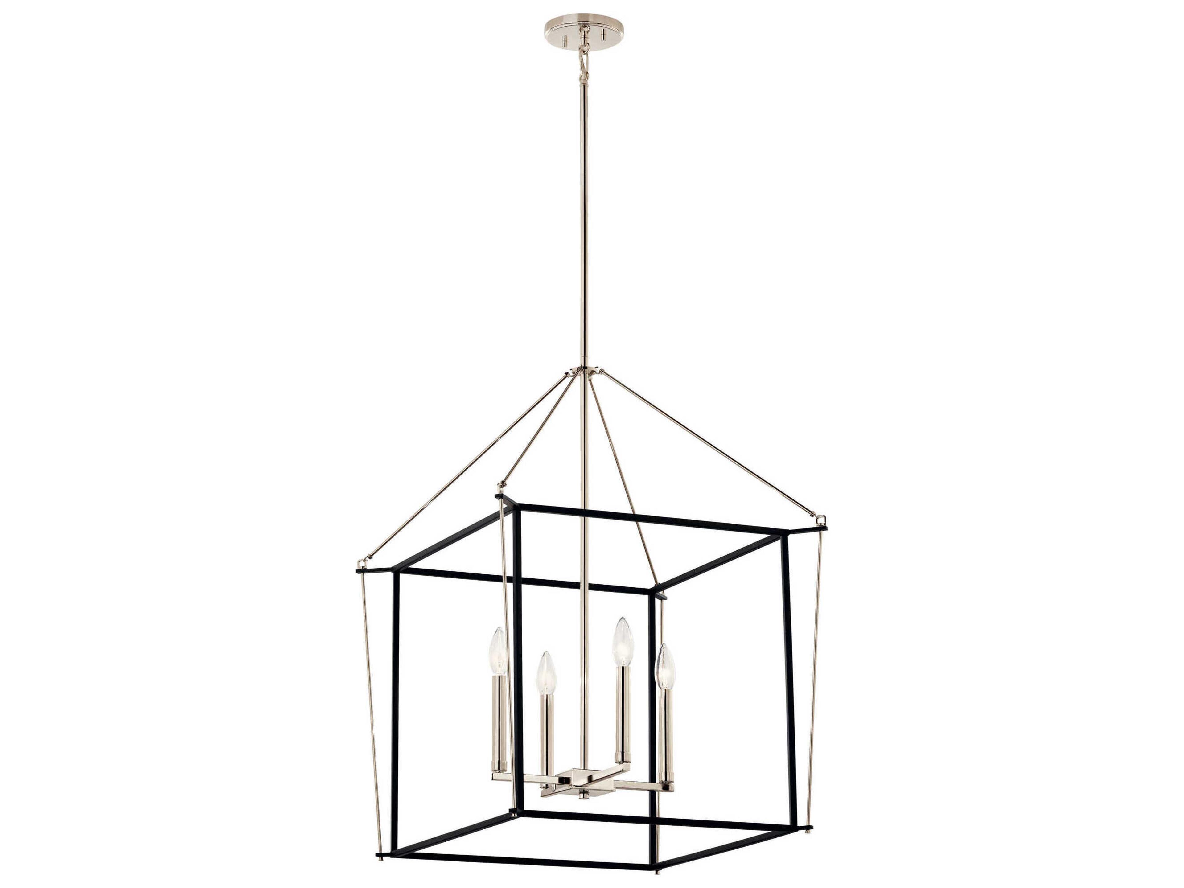 Eisley 4-Light Polished Nickel Pendant