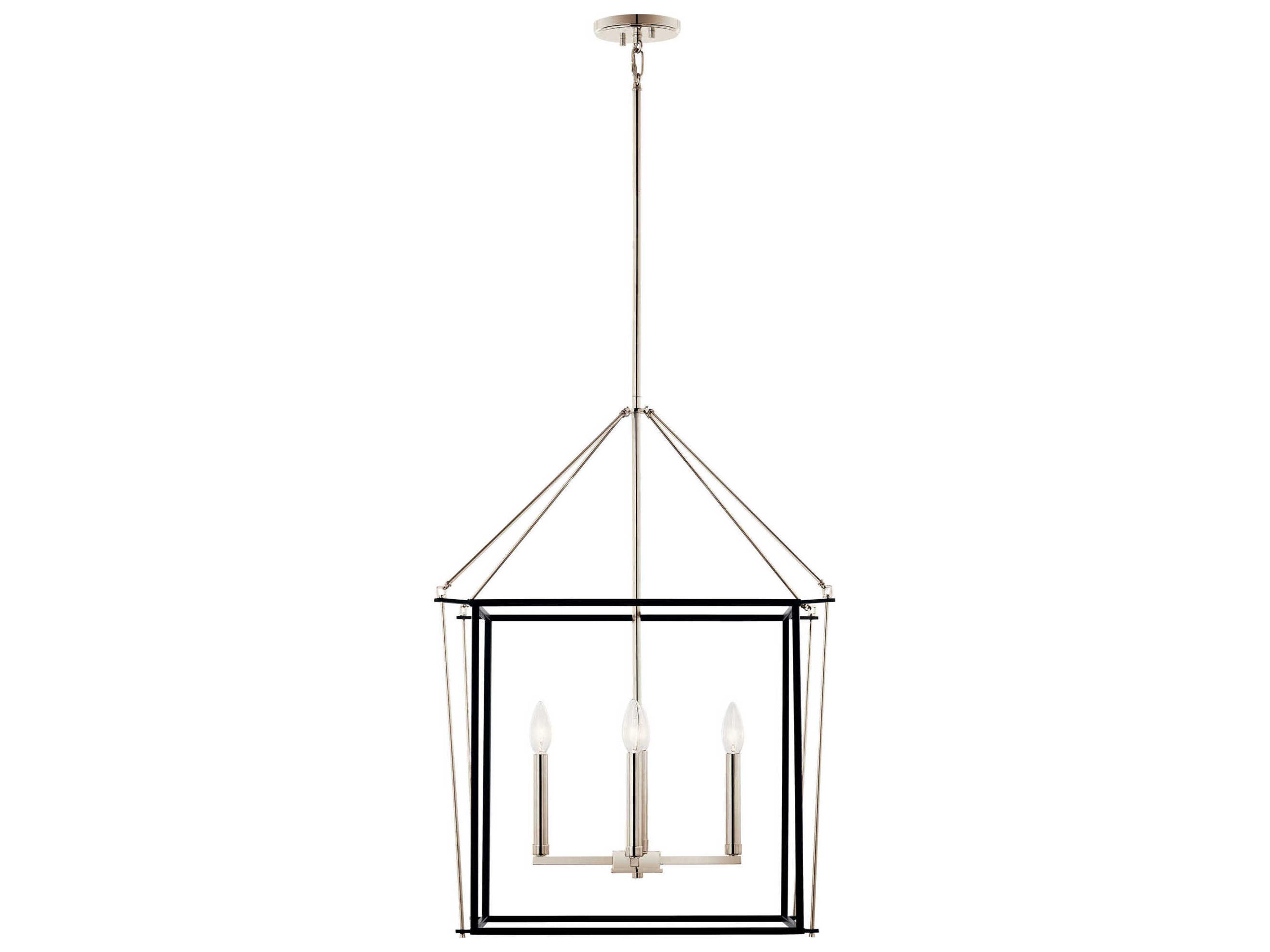 Kichler Eisley 4-Light Polished Nickel Pendant