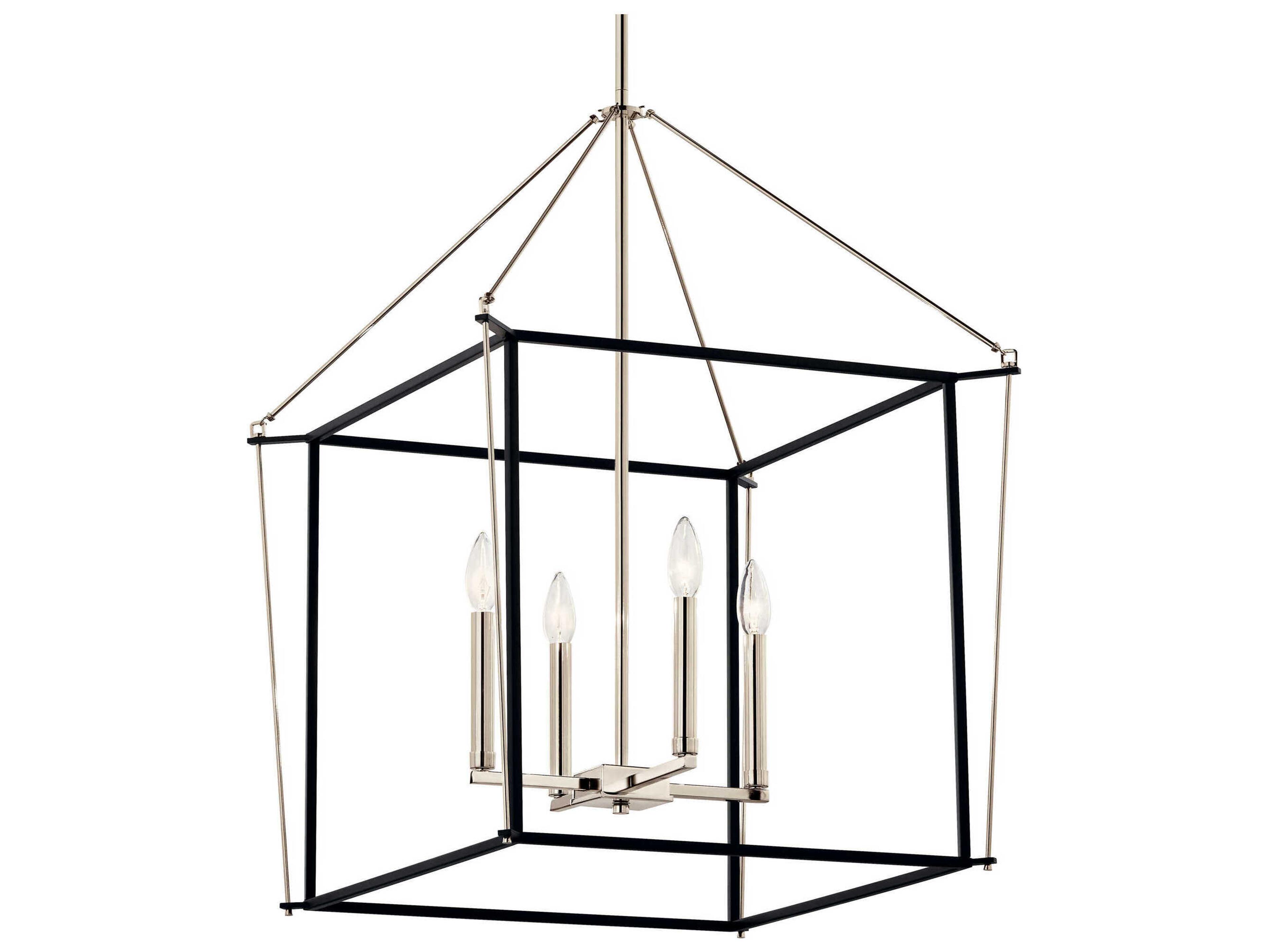 Kichler Eisley 4-Light Polished Nickel Pendant